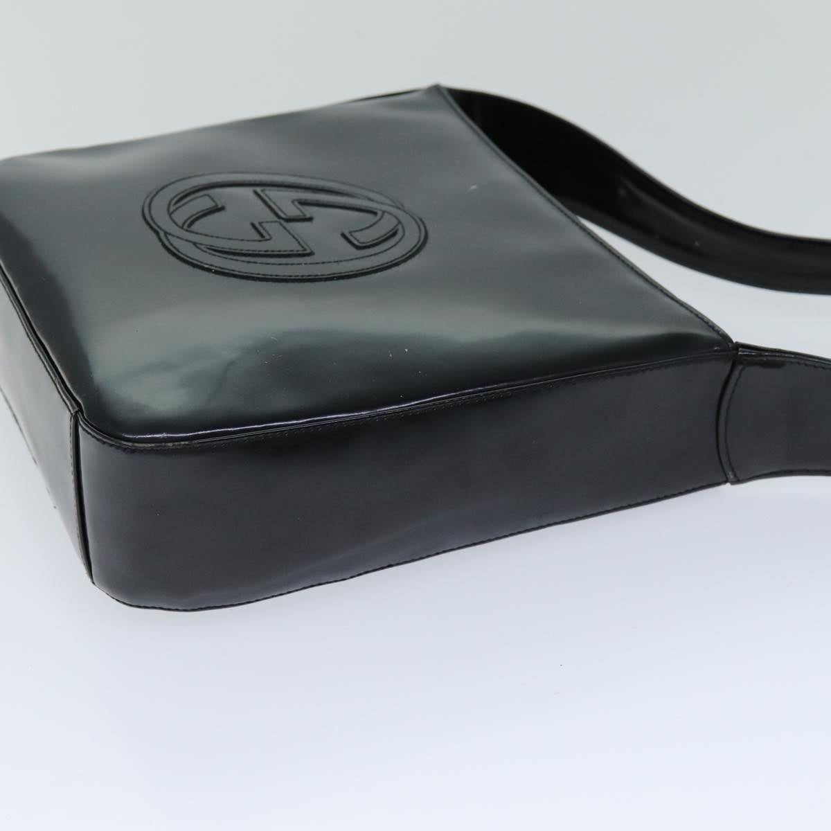GUCCI Shoulder Bag Patent leather Black 000 1013 0506 76510