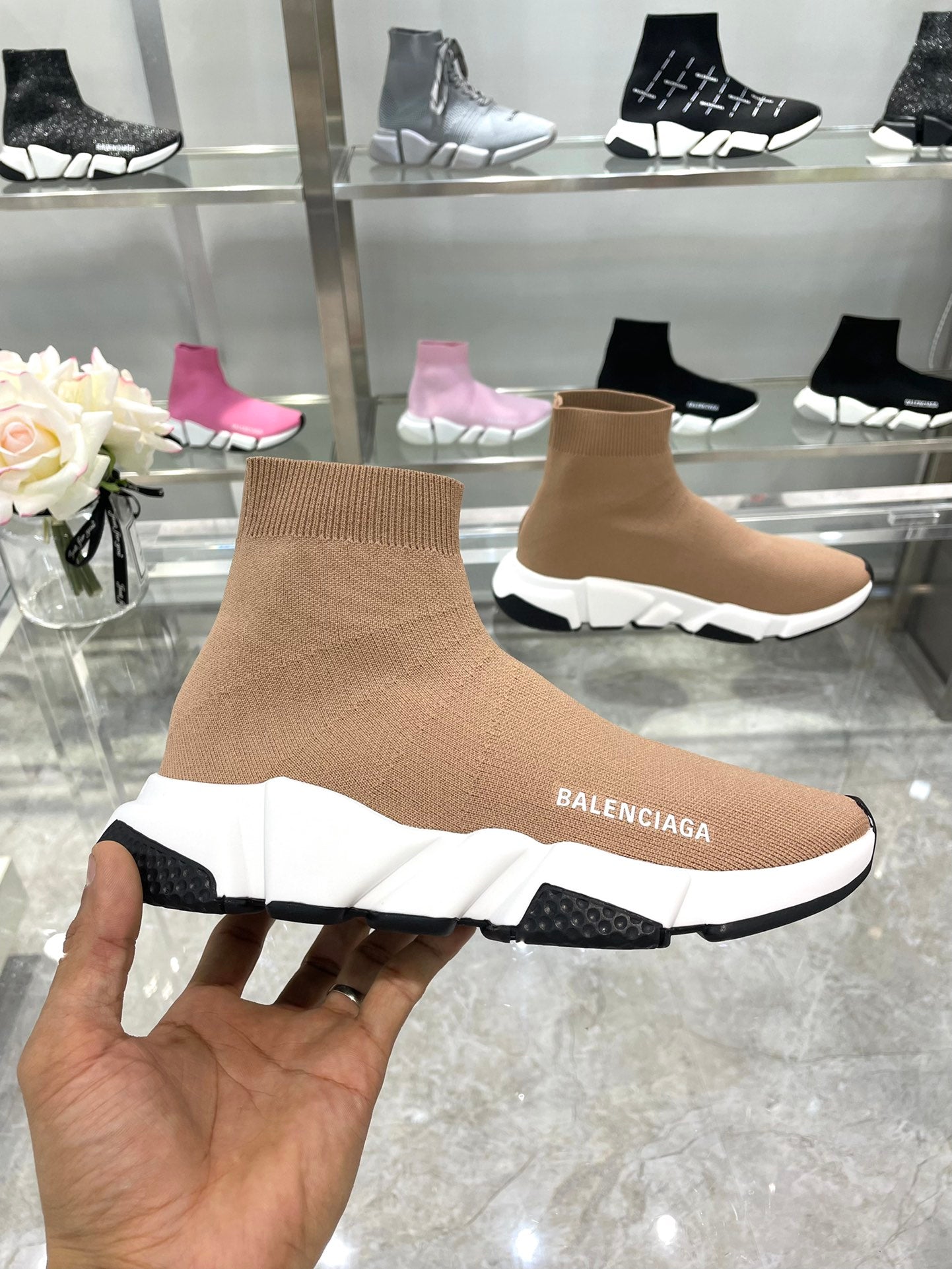 GLM - Bla Speed Stretch Knit High Top