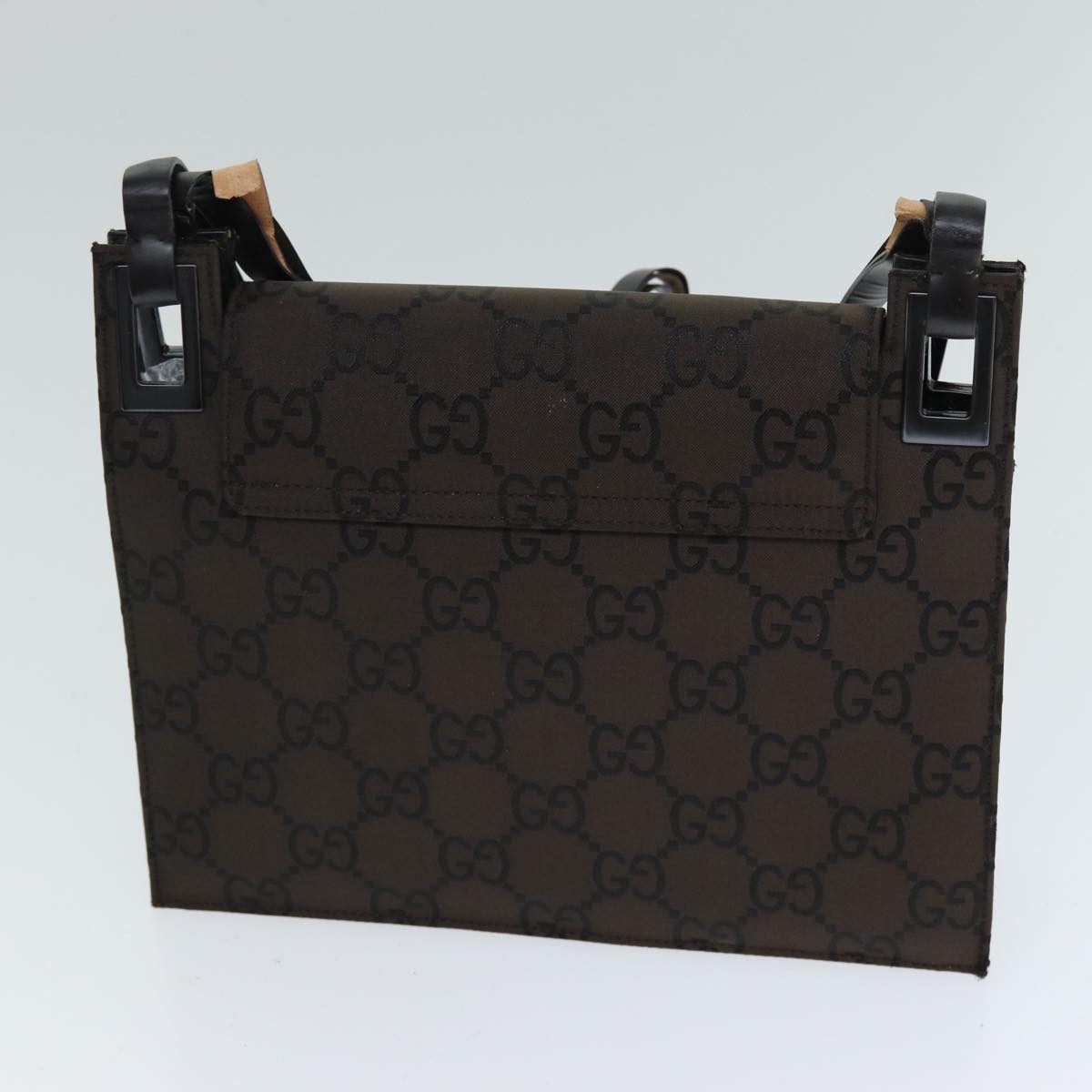 GUCCI GG Canvas Hand Bag 3Set Black Brown 76727