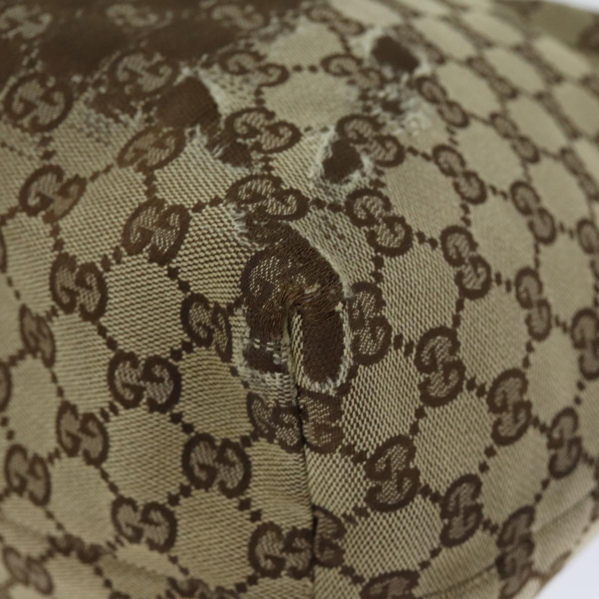 GUCCI GG Canvas Tote Bag Beige 218780 76843