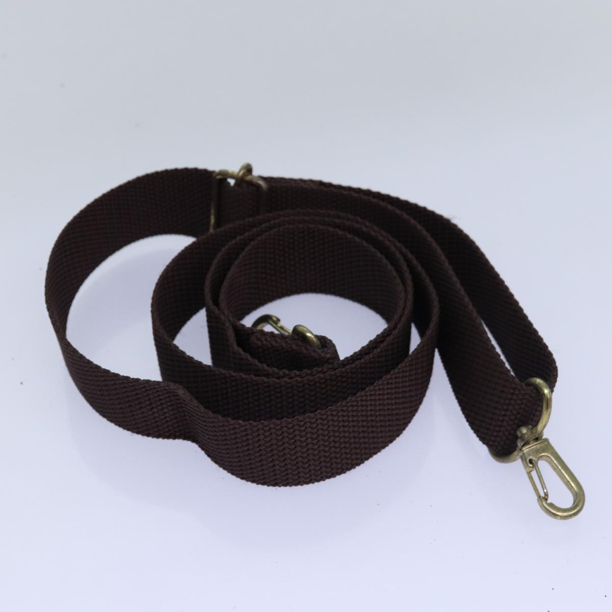 FENDI Zucca Canvas Hand Bag 2way Brown Black 76858