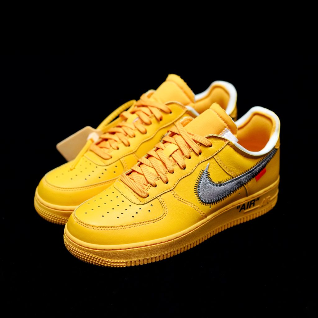 GLM - OW x AF1 Gold and Silver