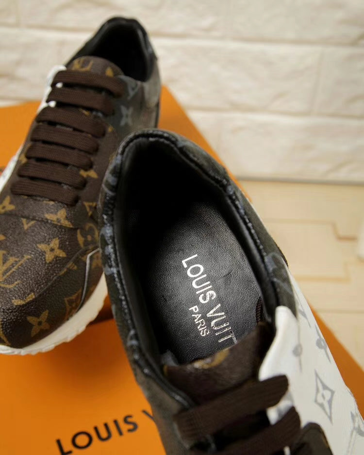 GLM - LUV Run Away Brown White Sneaker
