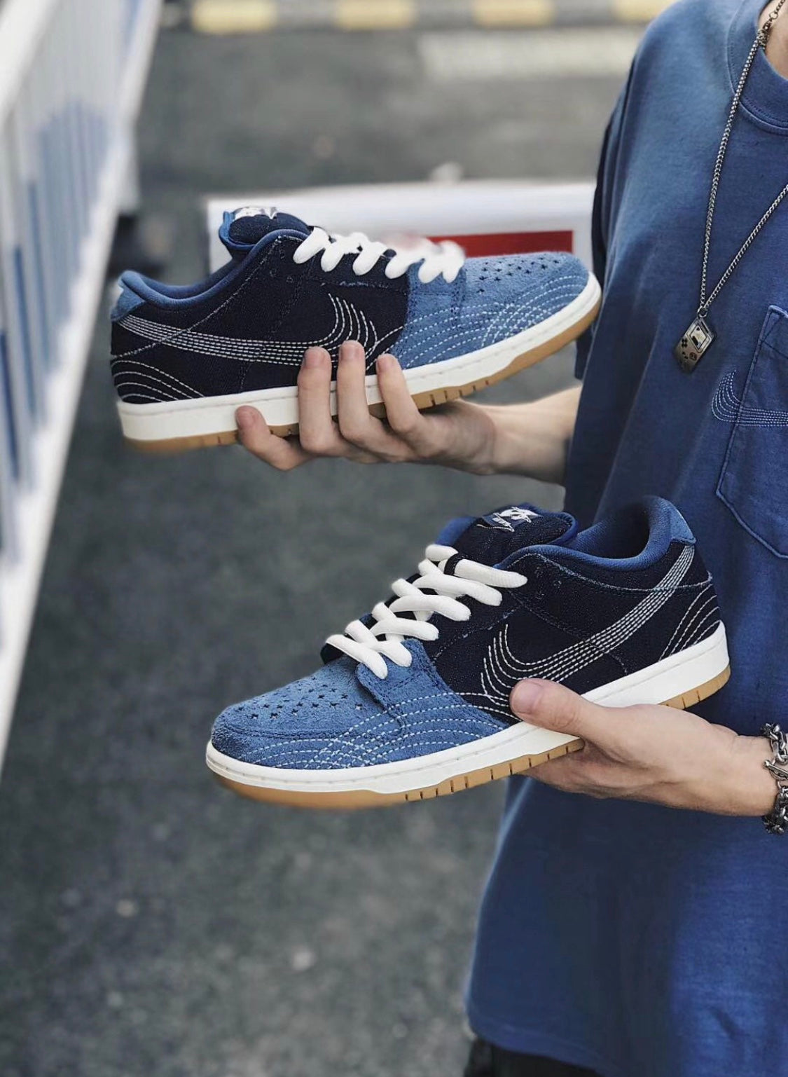 GLM - NKE Sashiko Denim Embroidery