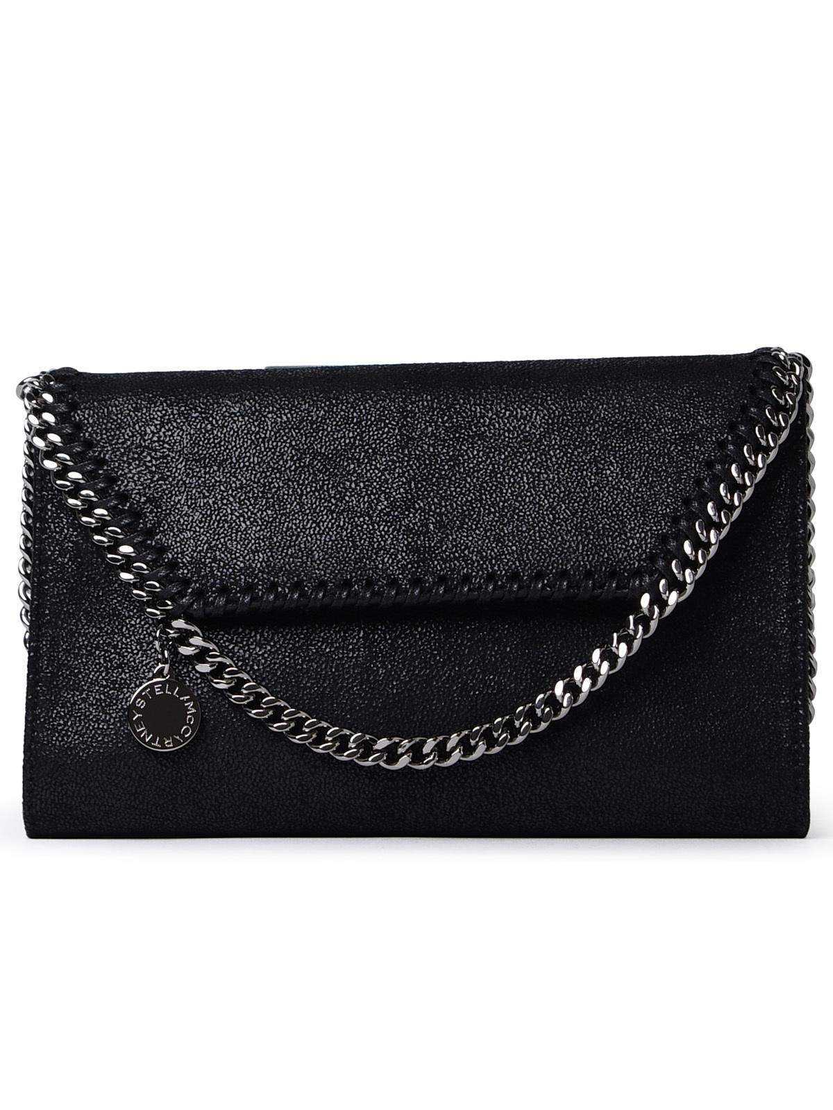 Stella Mccartney Black Polyester Small Falabella Bag Woman