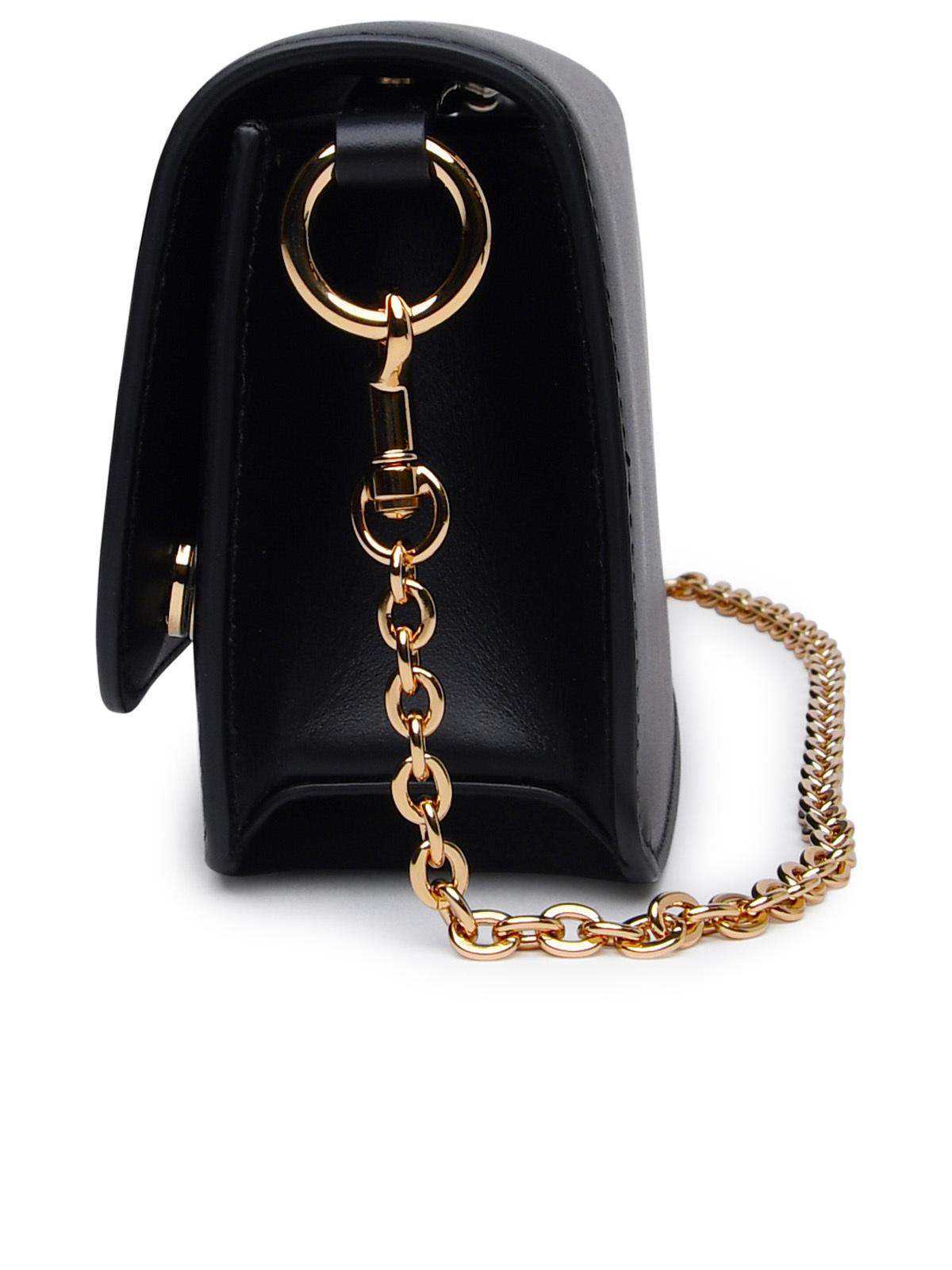 Dolce & Gabbana Black Leather Bag Woman