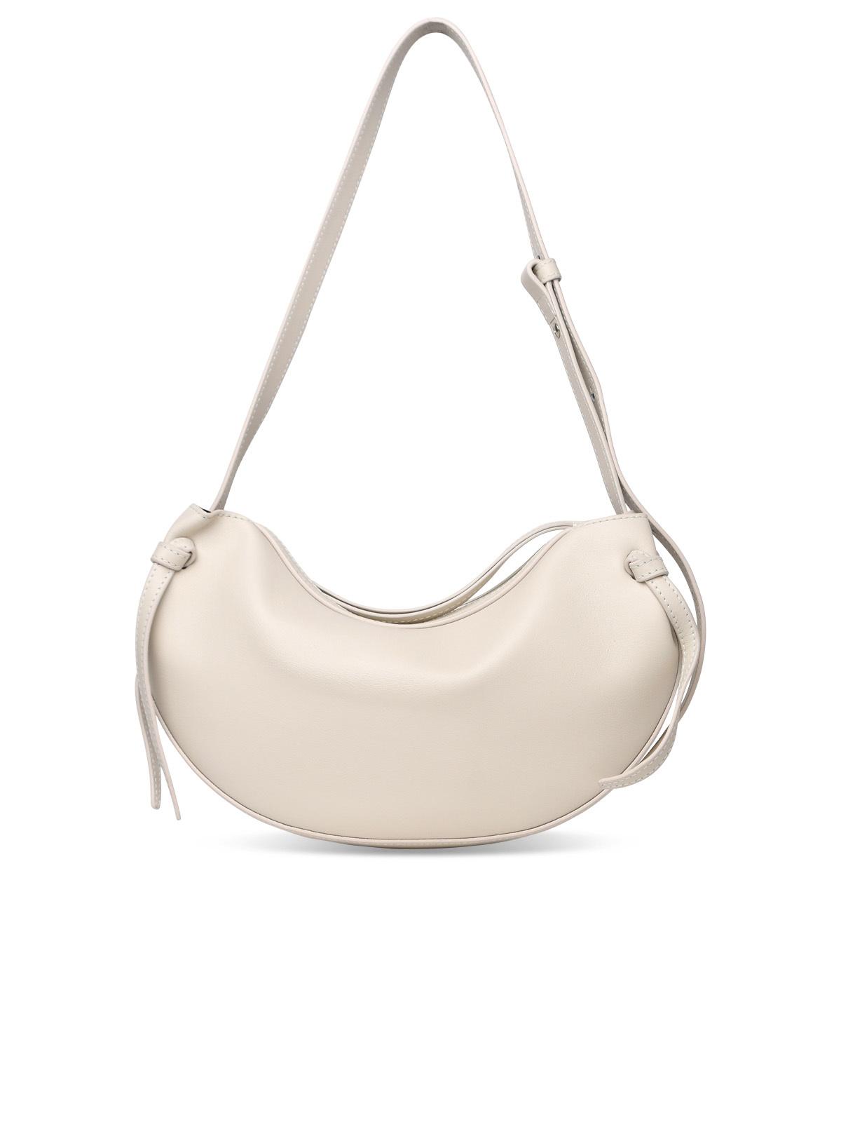 Yuzefi White Leather Bag Woman