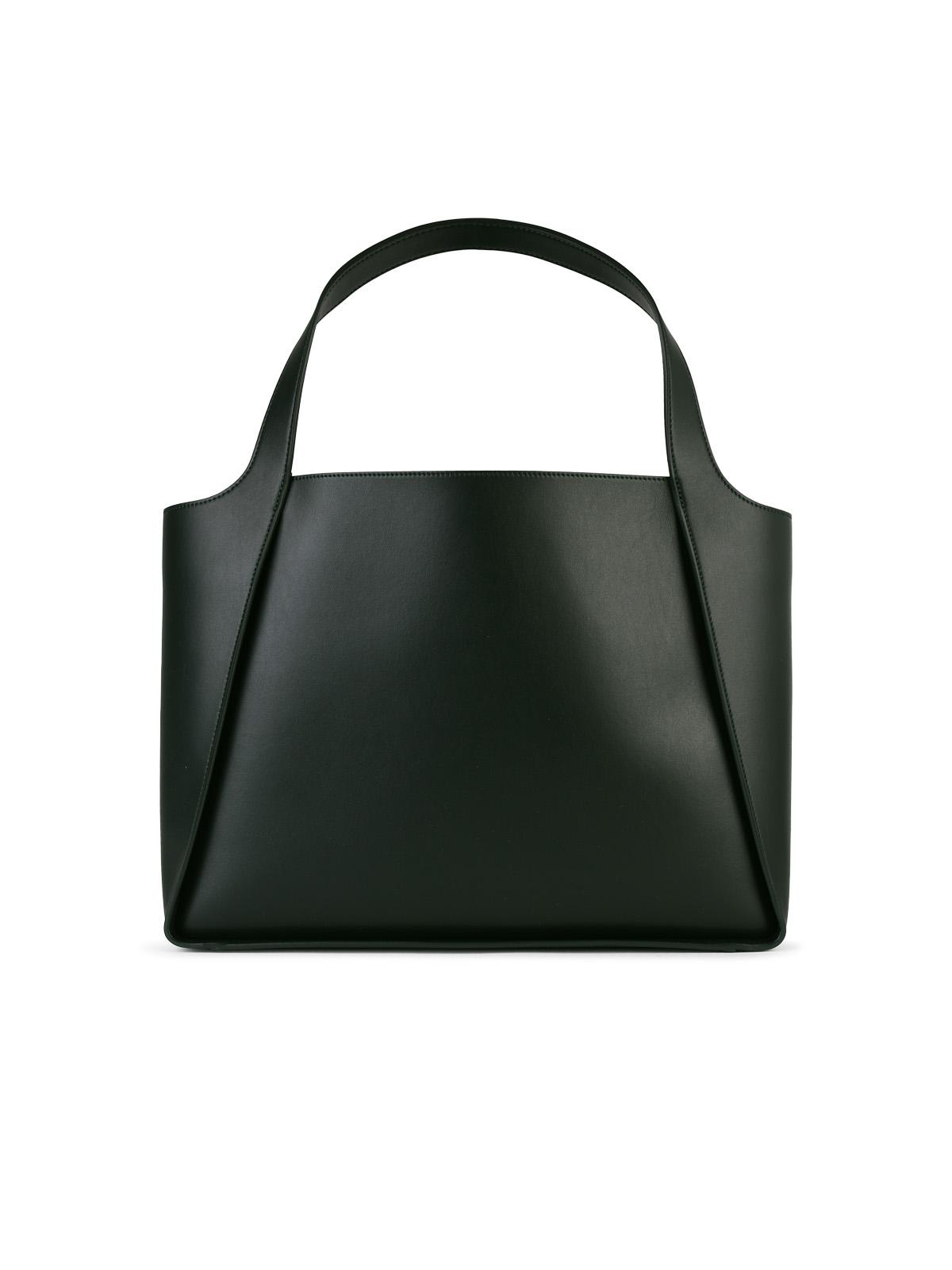 Stella Mccartney 'Soft' Shopping Bag In Green Alter Mat Woman