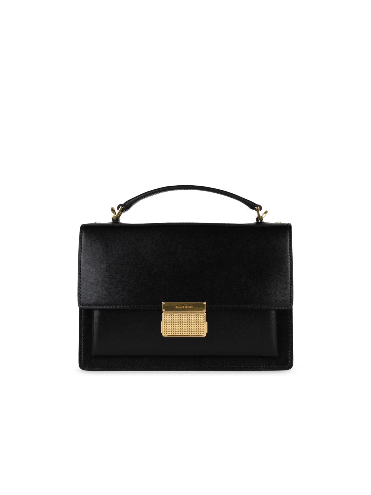 Golden Goose Venezia Bag In Black Palmellata Leather Woman