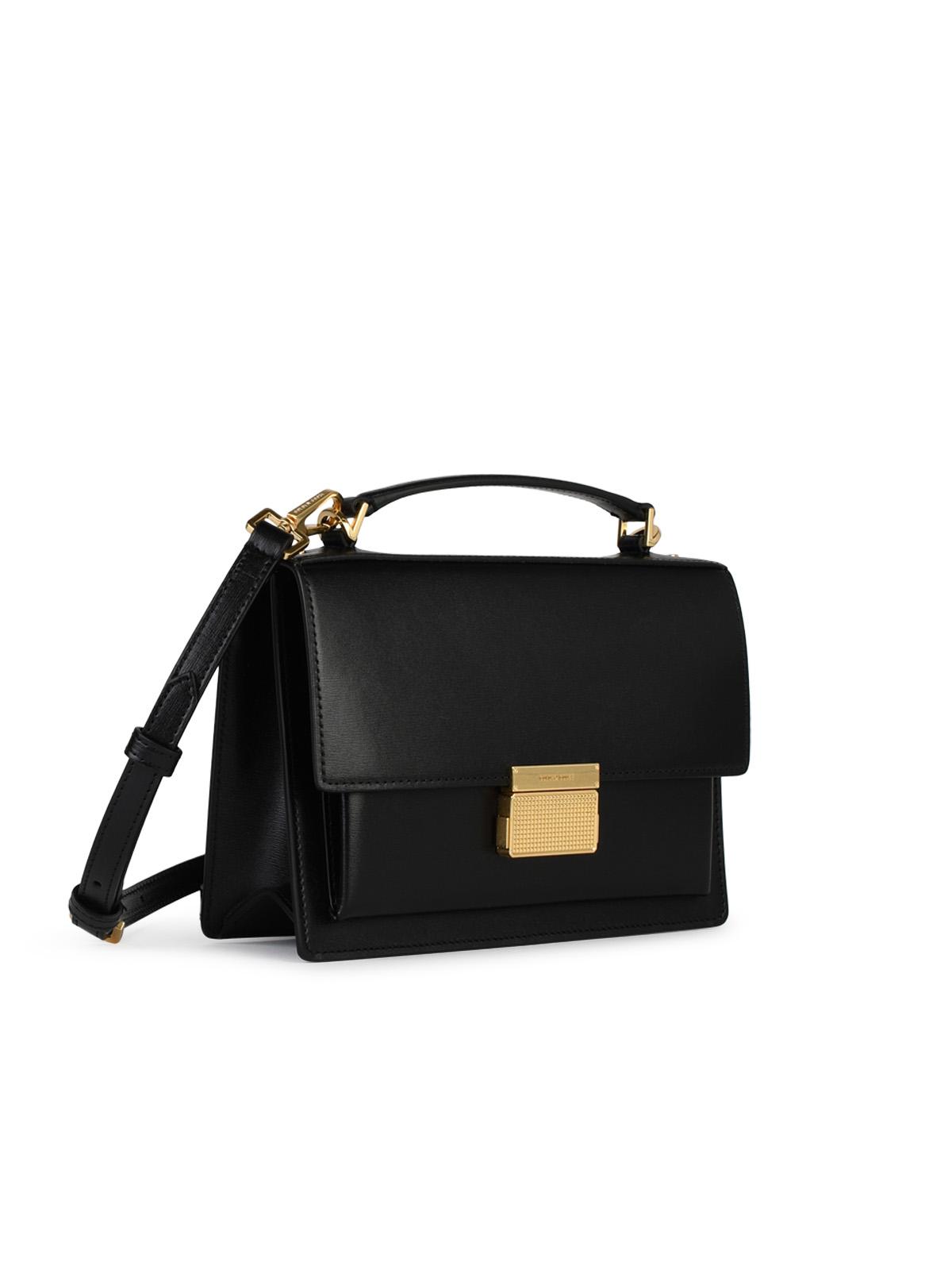 Golden Goose Venezia Bag In Black Palmellata Leather Woman