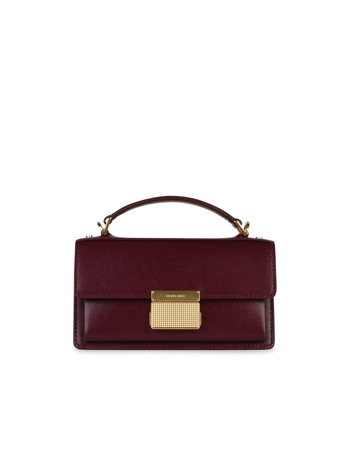 Golden Goose Small 'Venezia' Beige Palmellata Leather Bag Woman