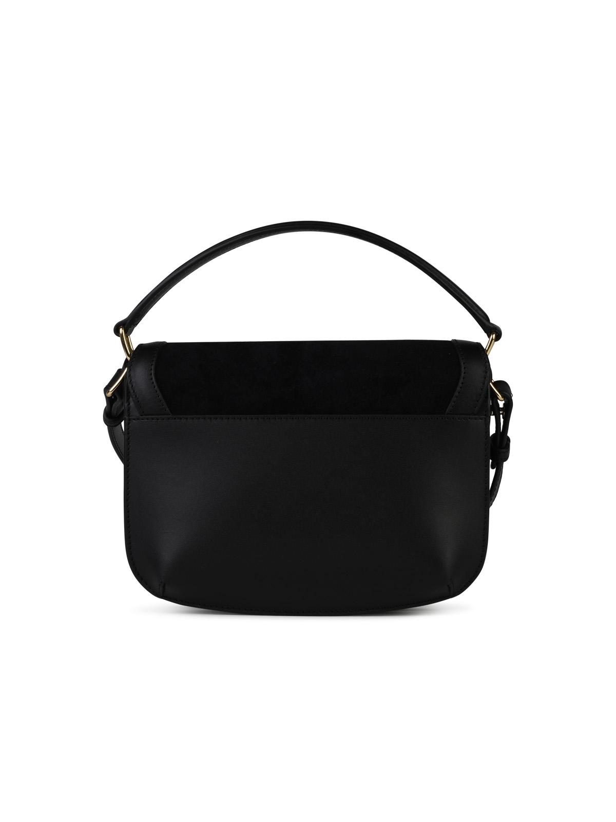 A.P.C. 'Sarah' 'Mini' Black Leather Bag Woman