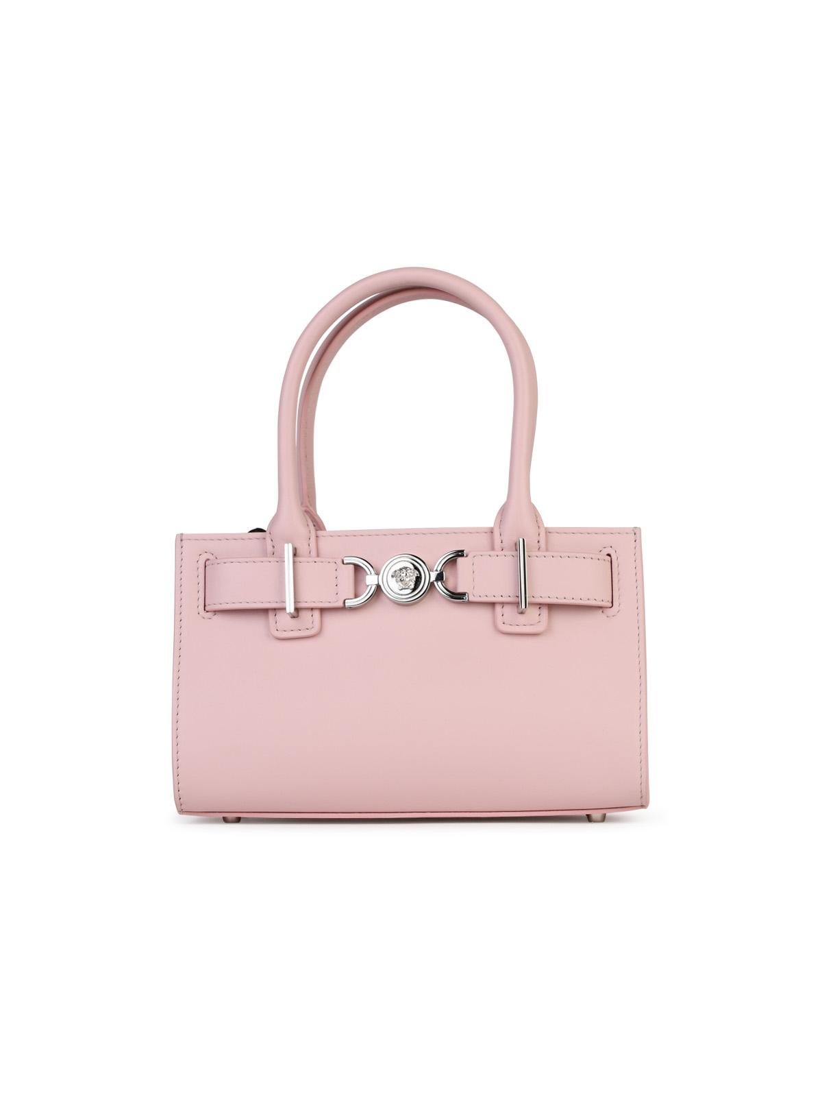 Versace Small 'Medusa '95' Light Pink Leather Bag Woman