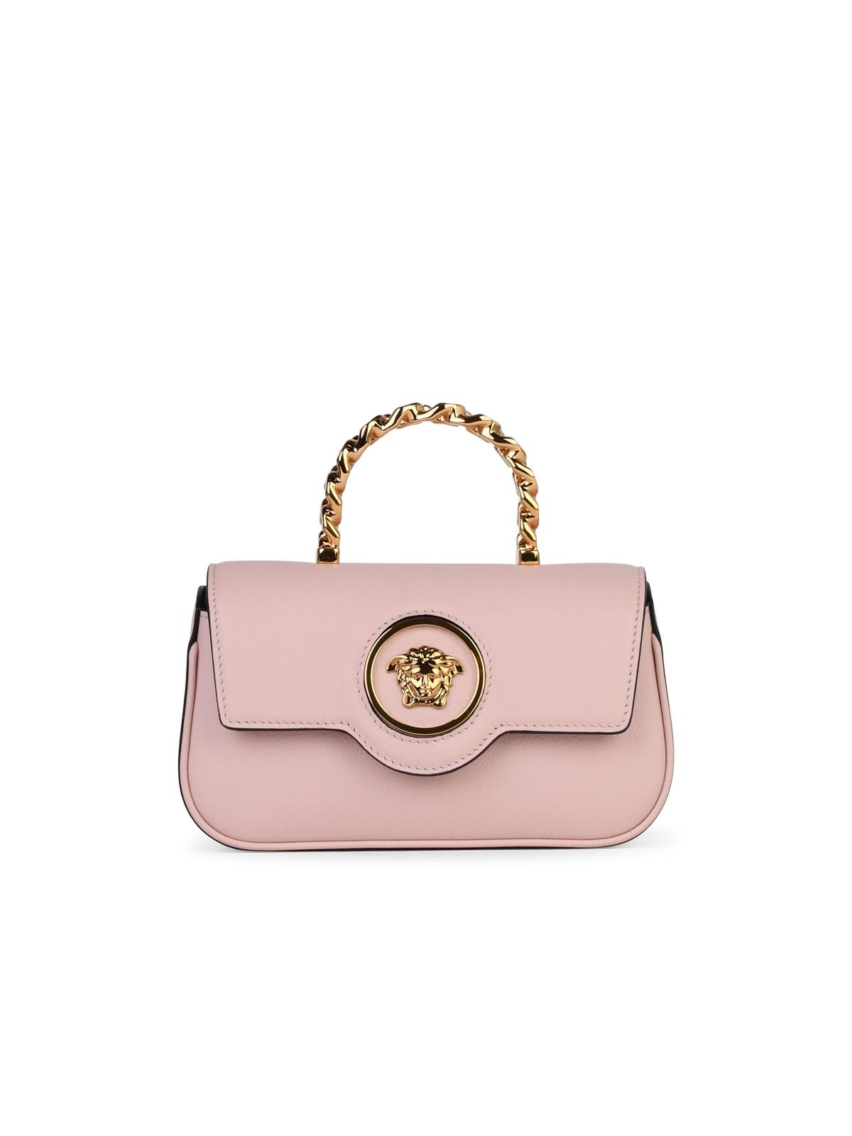 Versace 'La Medusa' Pink Leather Mini Bag Woman