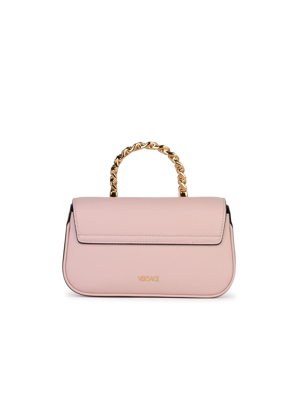 Versace 'La Medusa' Pink Leather Mini Bag Woman
