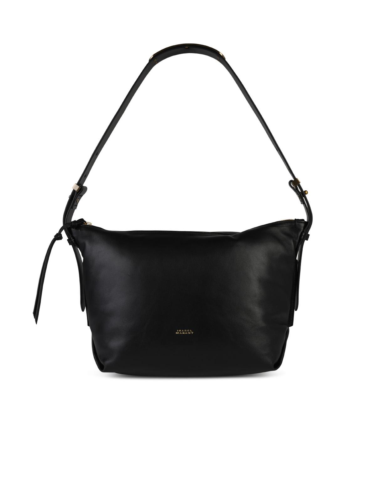 Isabel Marant 'Leyden' Black Leather Bag Woman