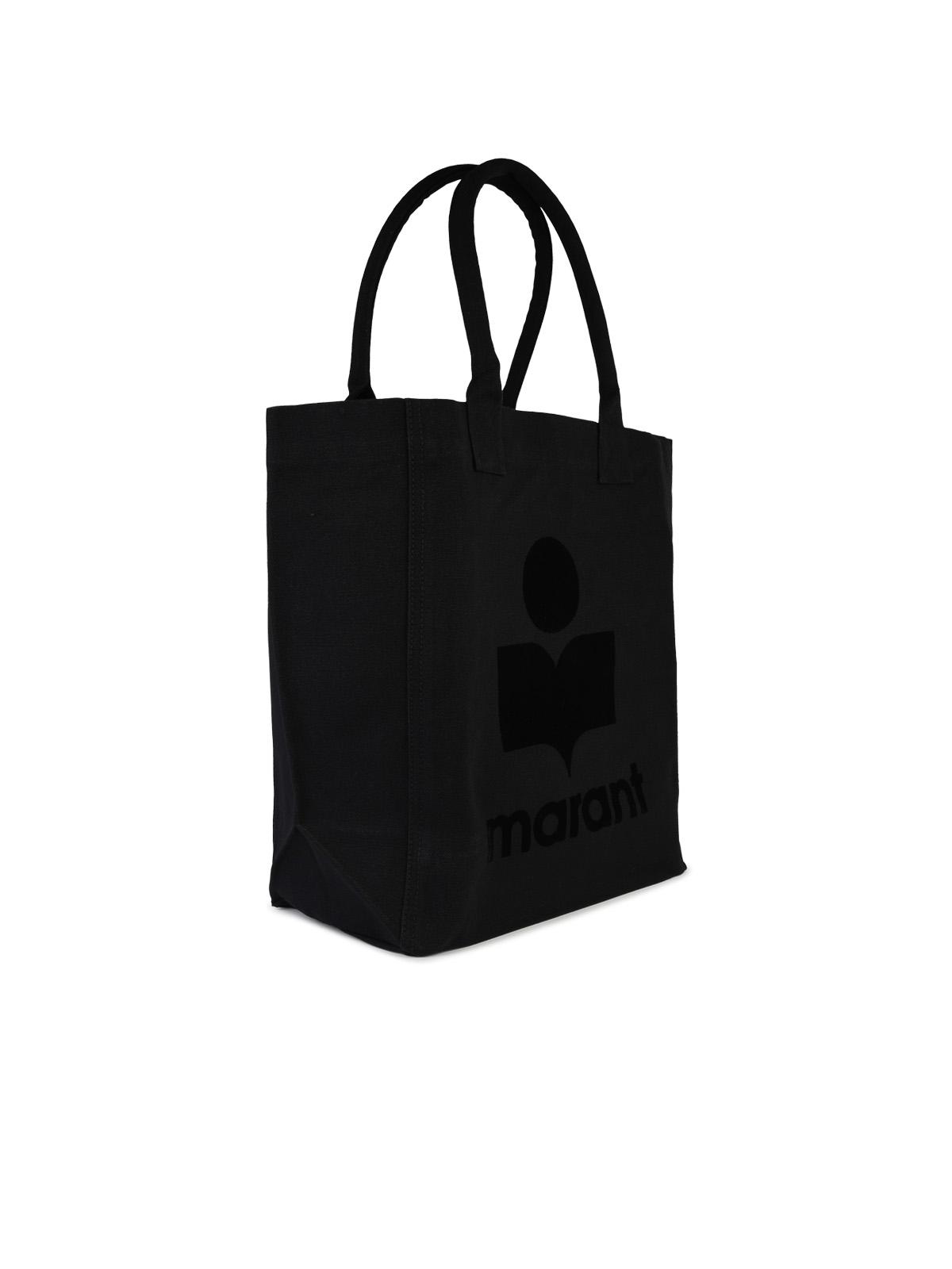 Isabel Marant 'Venky' Black Cotton Shopping Bag Woman
