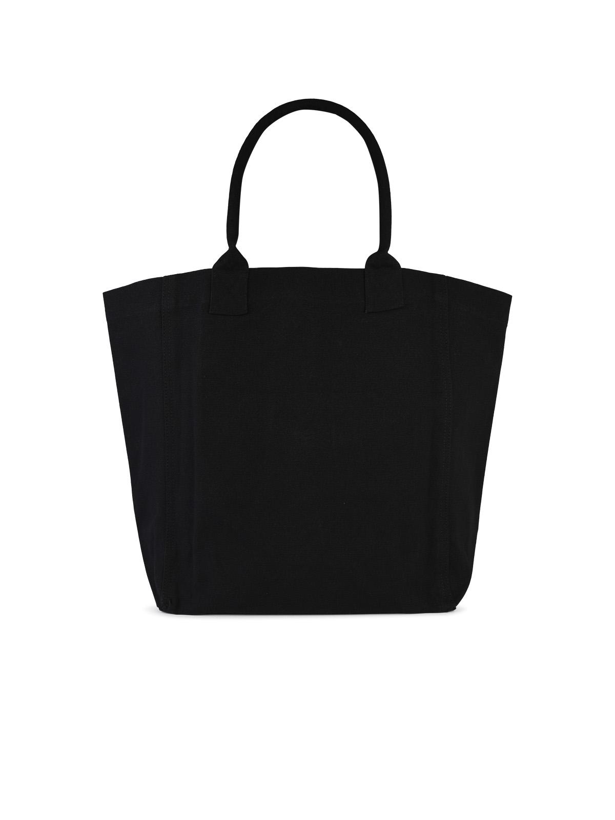 Isabel Marant 'Venky' Black Cotton Shopping Bag Woman