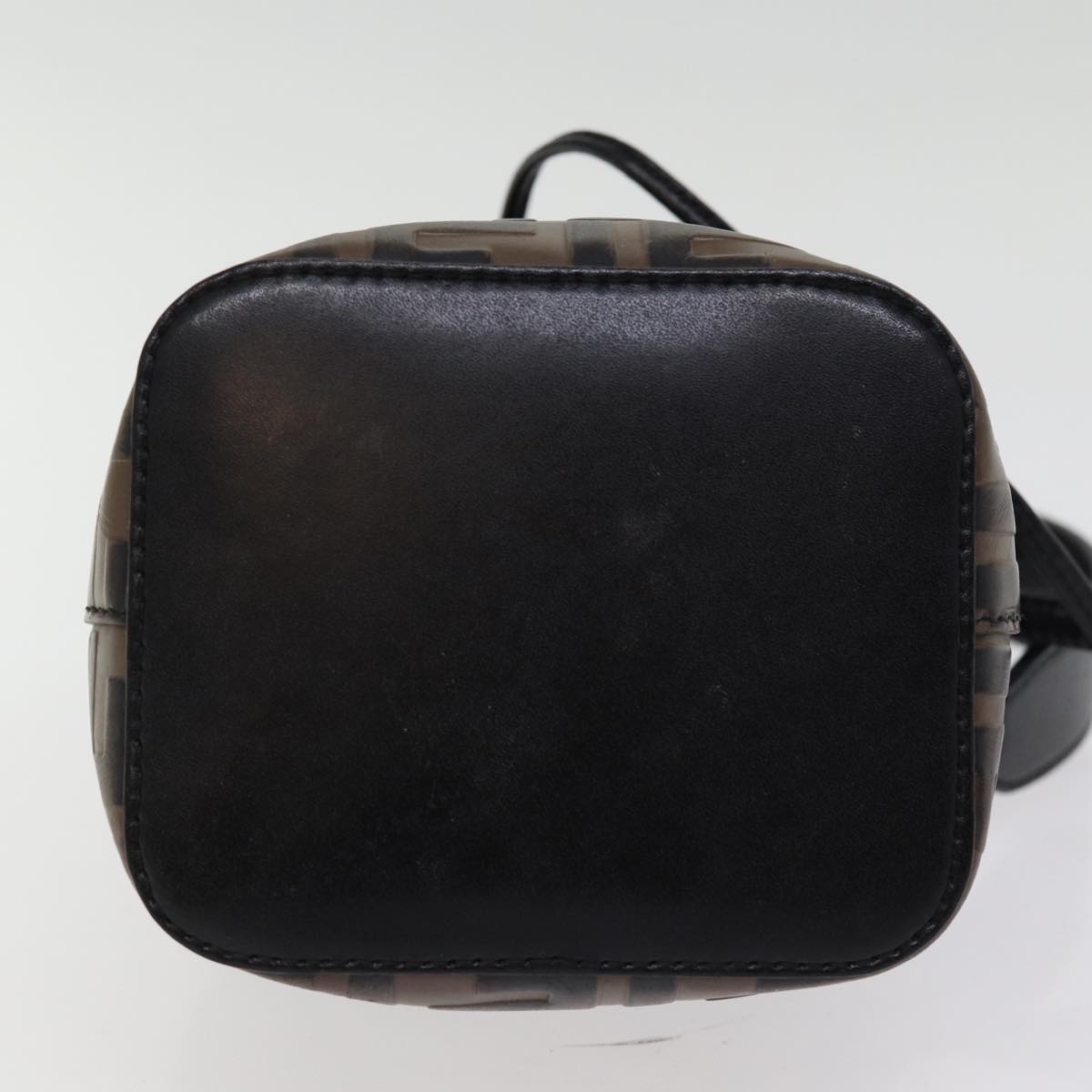 FENDI Zucca Canvas Mont Tresor Mini Shoulder Bag 2way Brown 77005