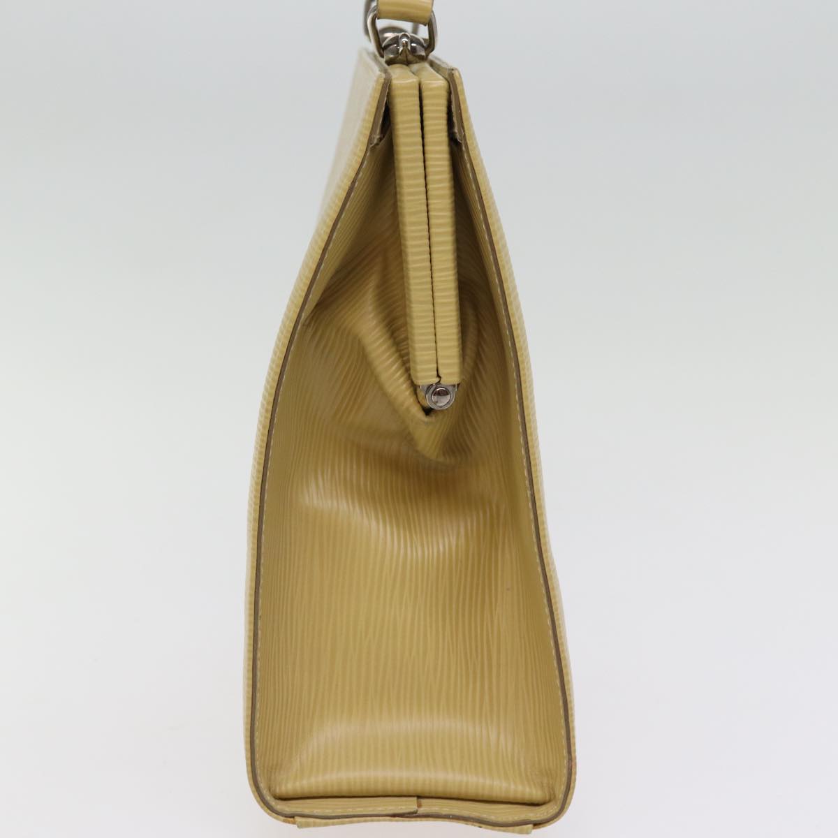 FENDI Hand Bag Leather 2way Beige 77006