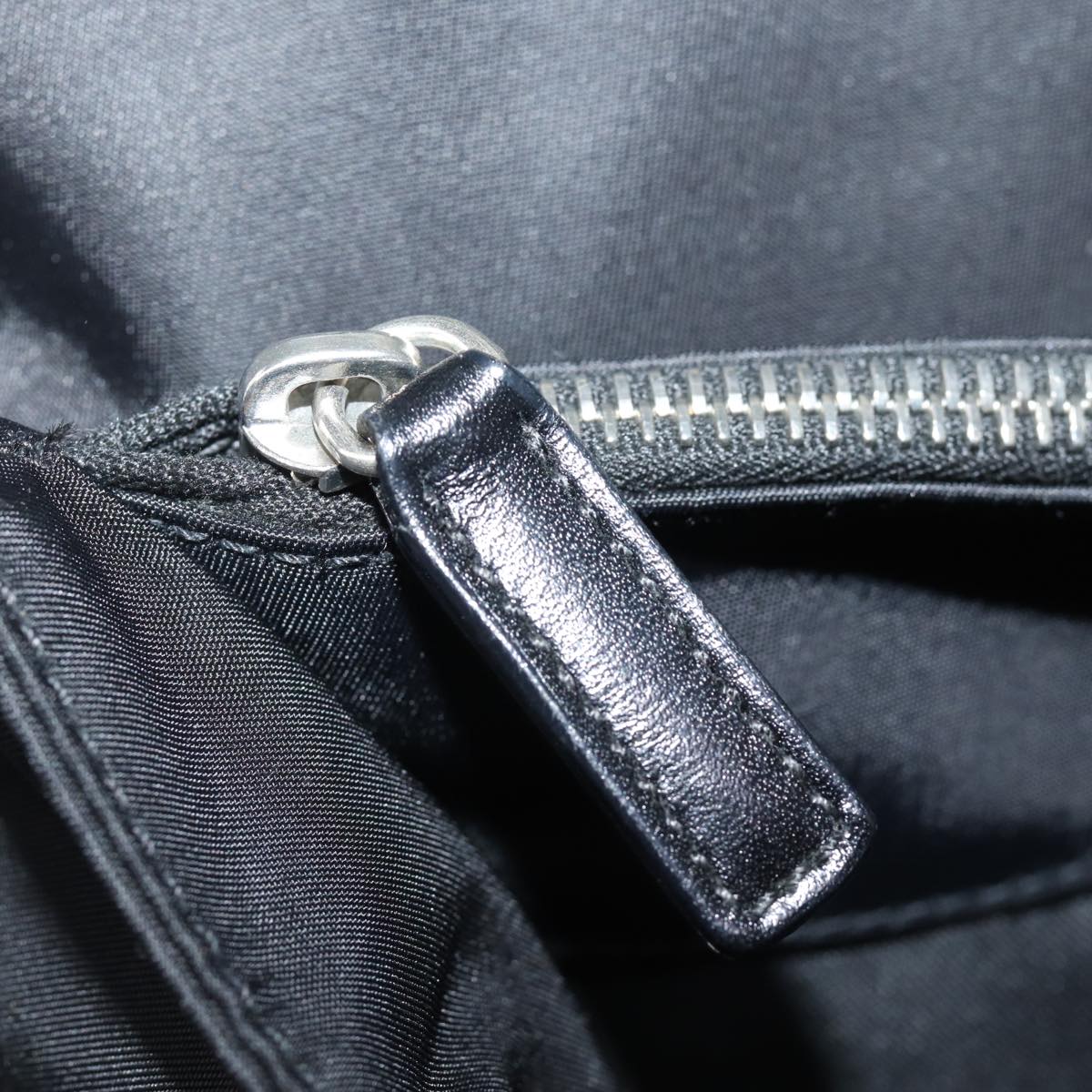 FENDI Tote Bag Nylon Black 77042