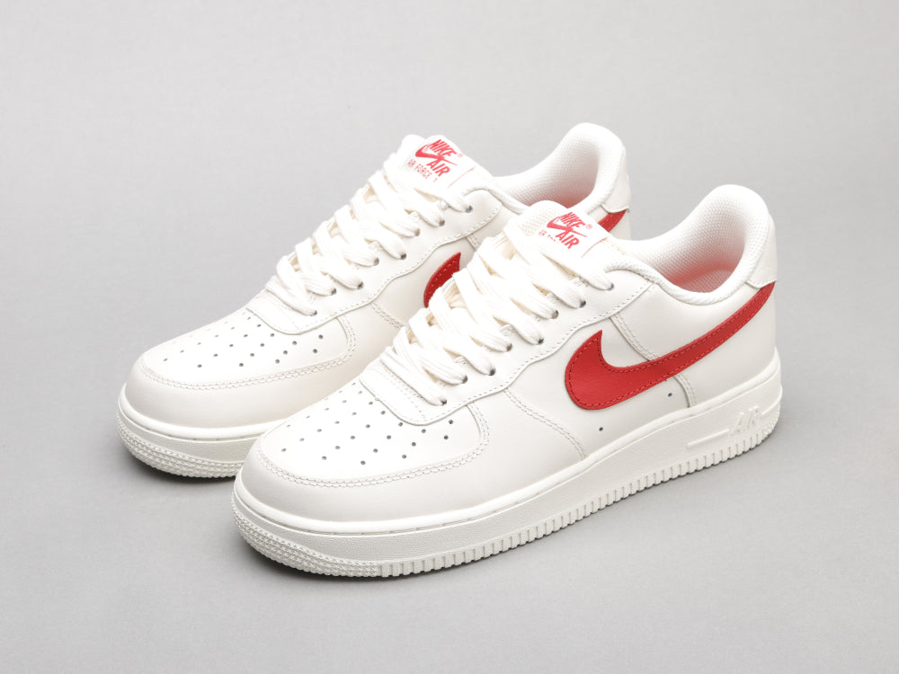 GLM - AF1 retro white red low top