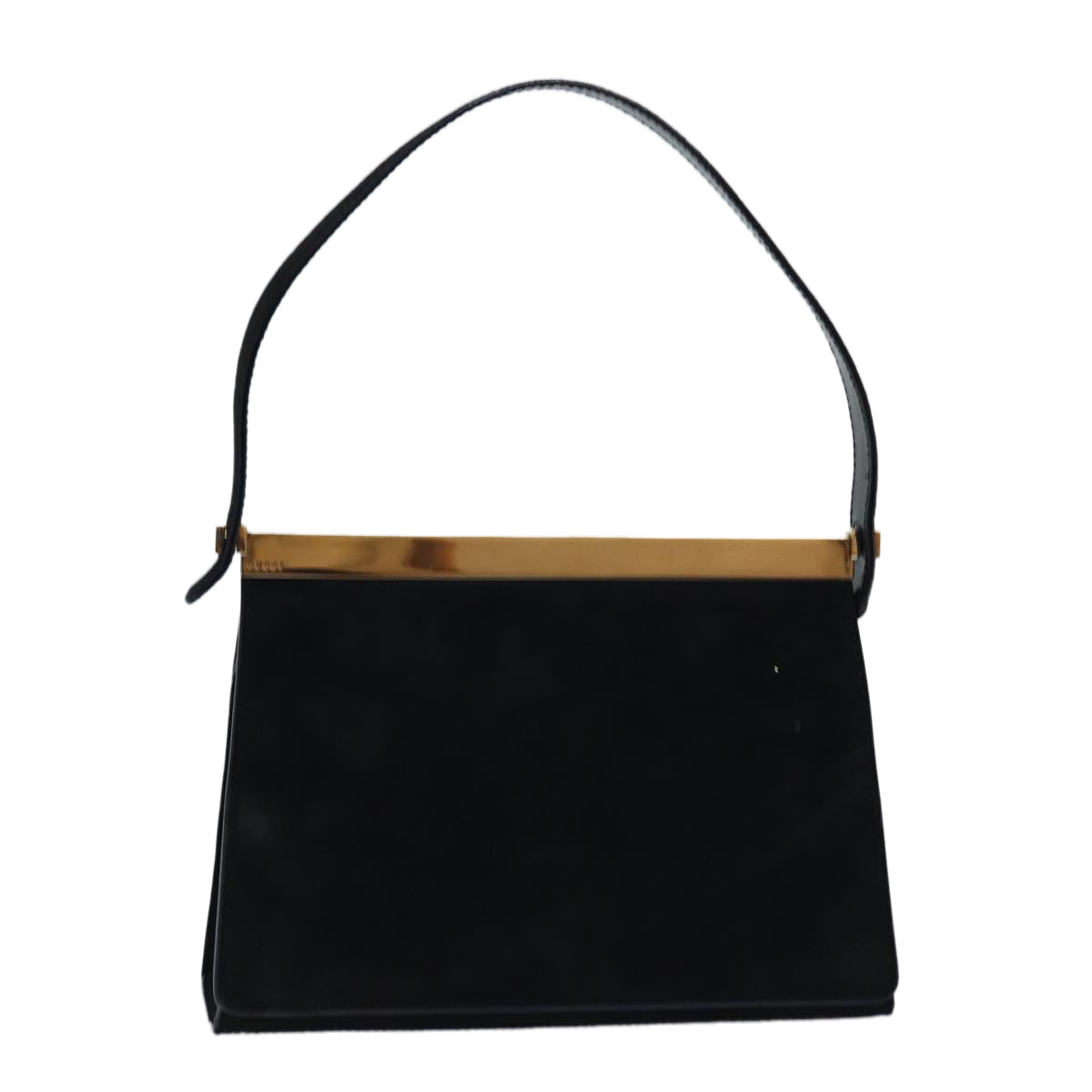 GUCCI Hand Bag Suede Black 001 2058 1928 0 77342