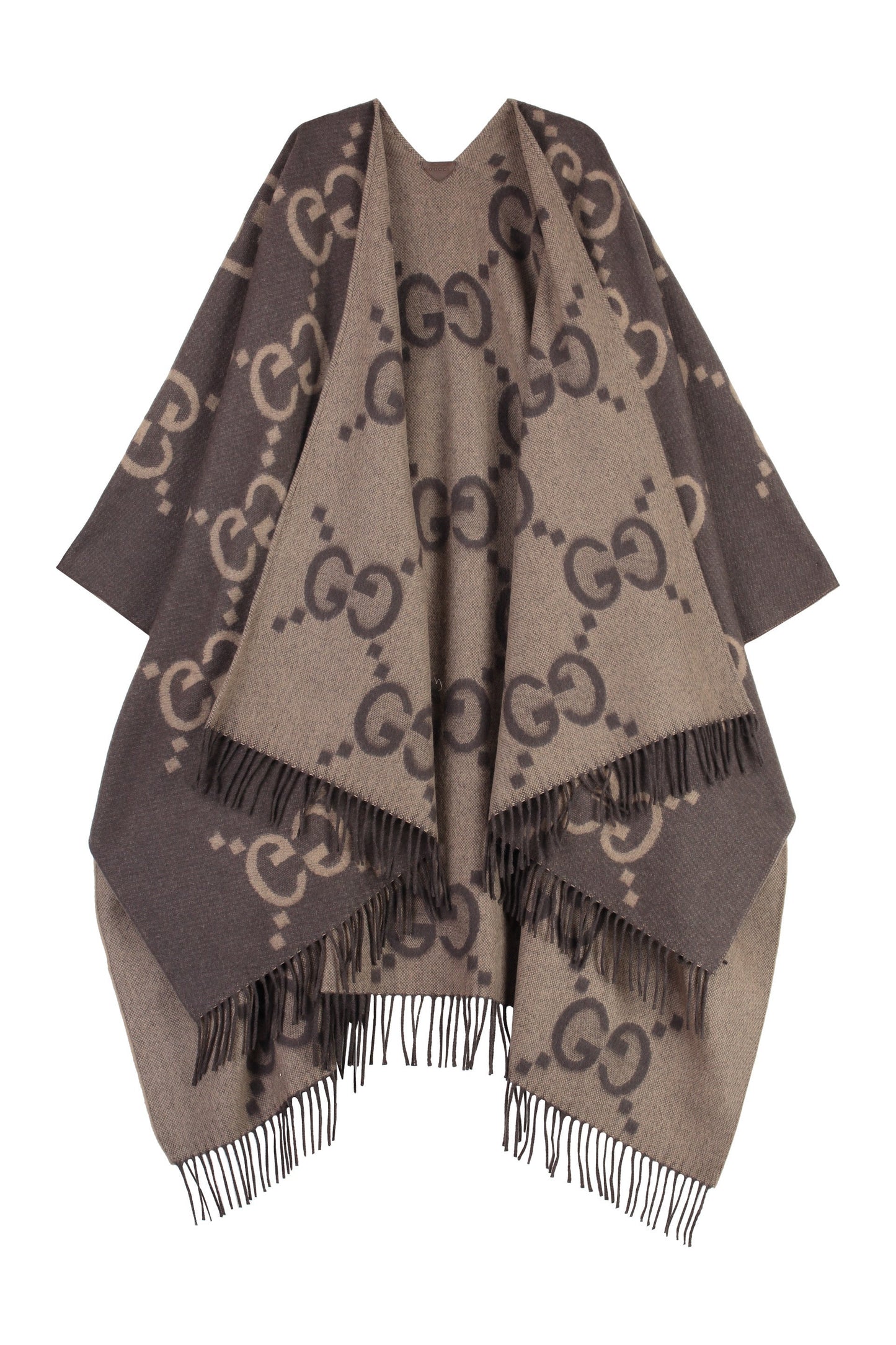 GUCCI Reversible Jumbo Cashmere Cape