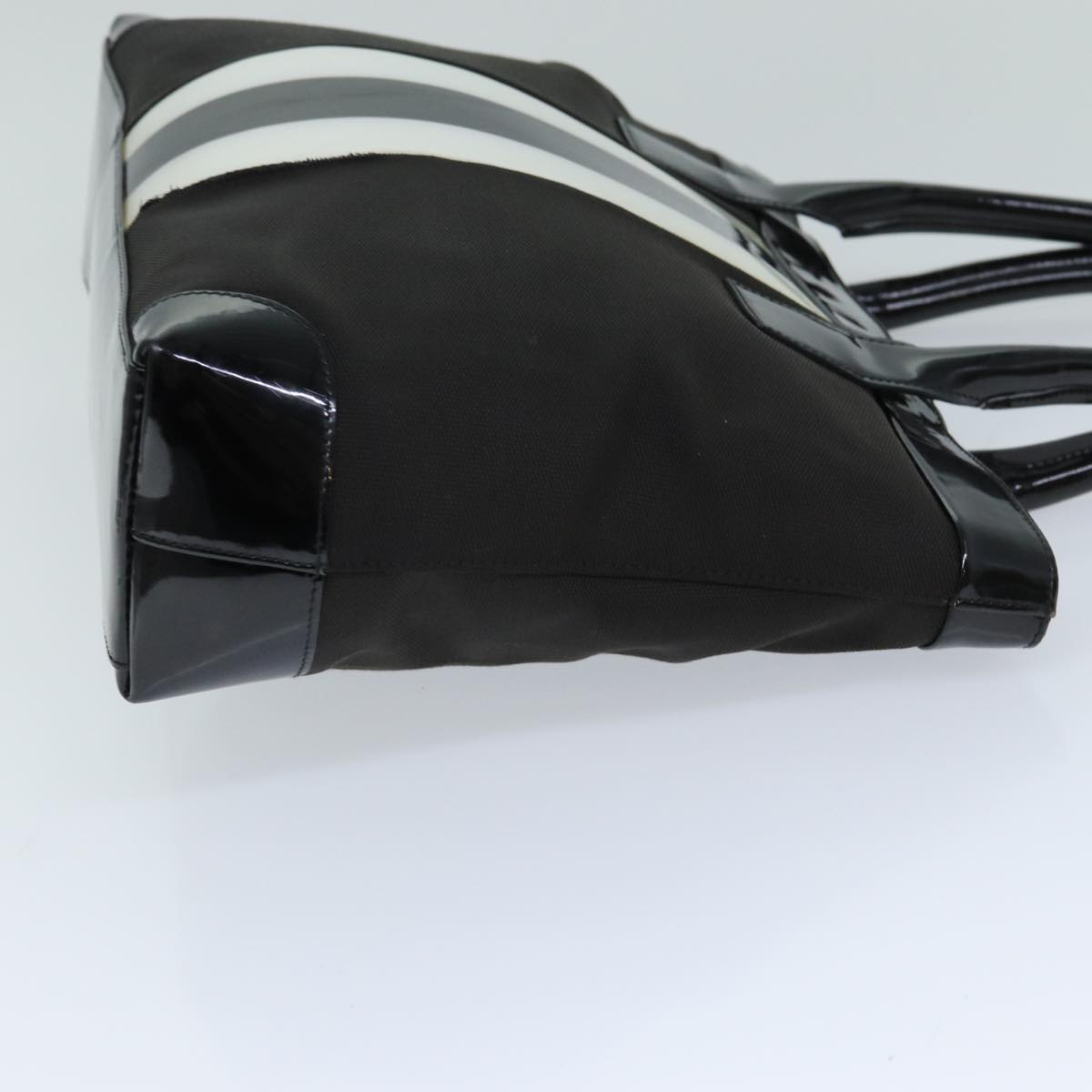 GUCCI Tote Bag Canvas Black 002 1119 77489