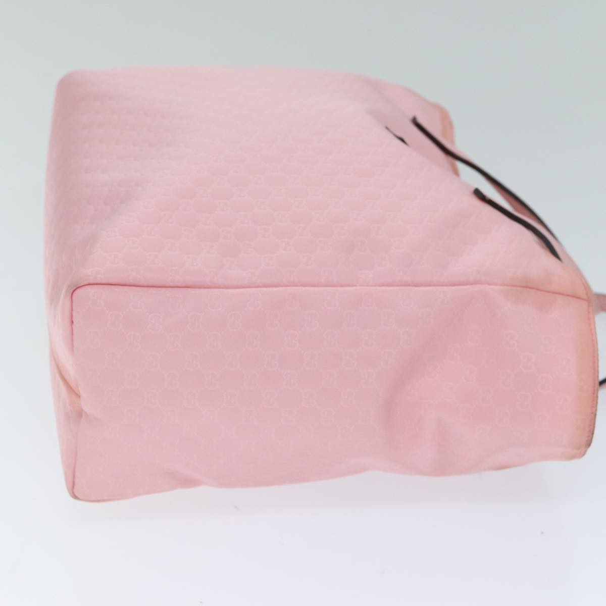 GUCCI Micro GG Canvas Tote Bag Pink 284721 77493