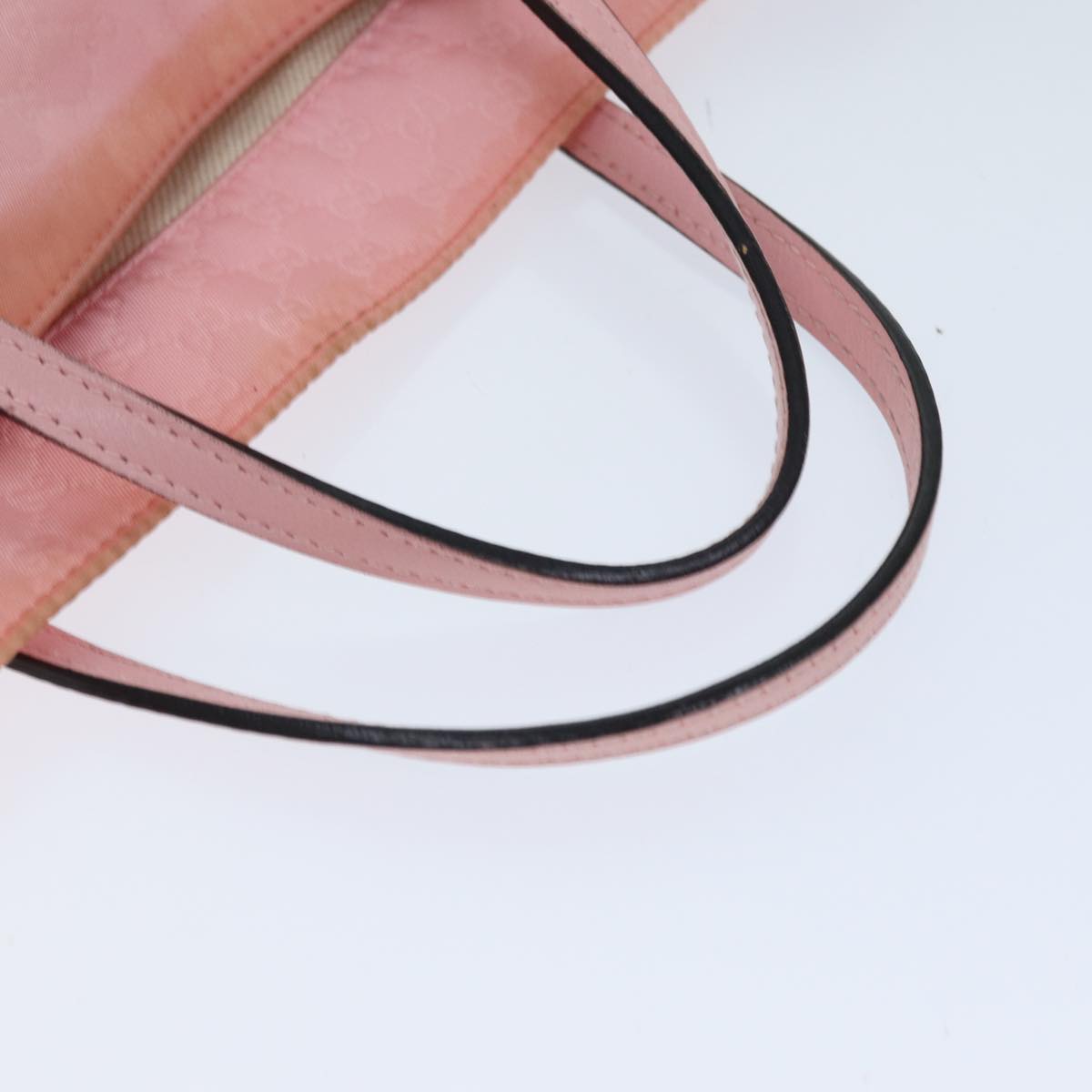GUCCI Micro GG Canvas Tote Bag Pink 284721 77493