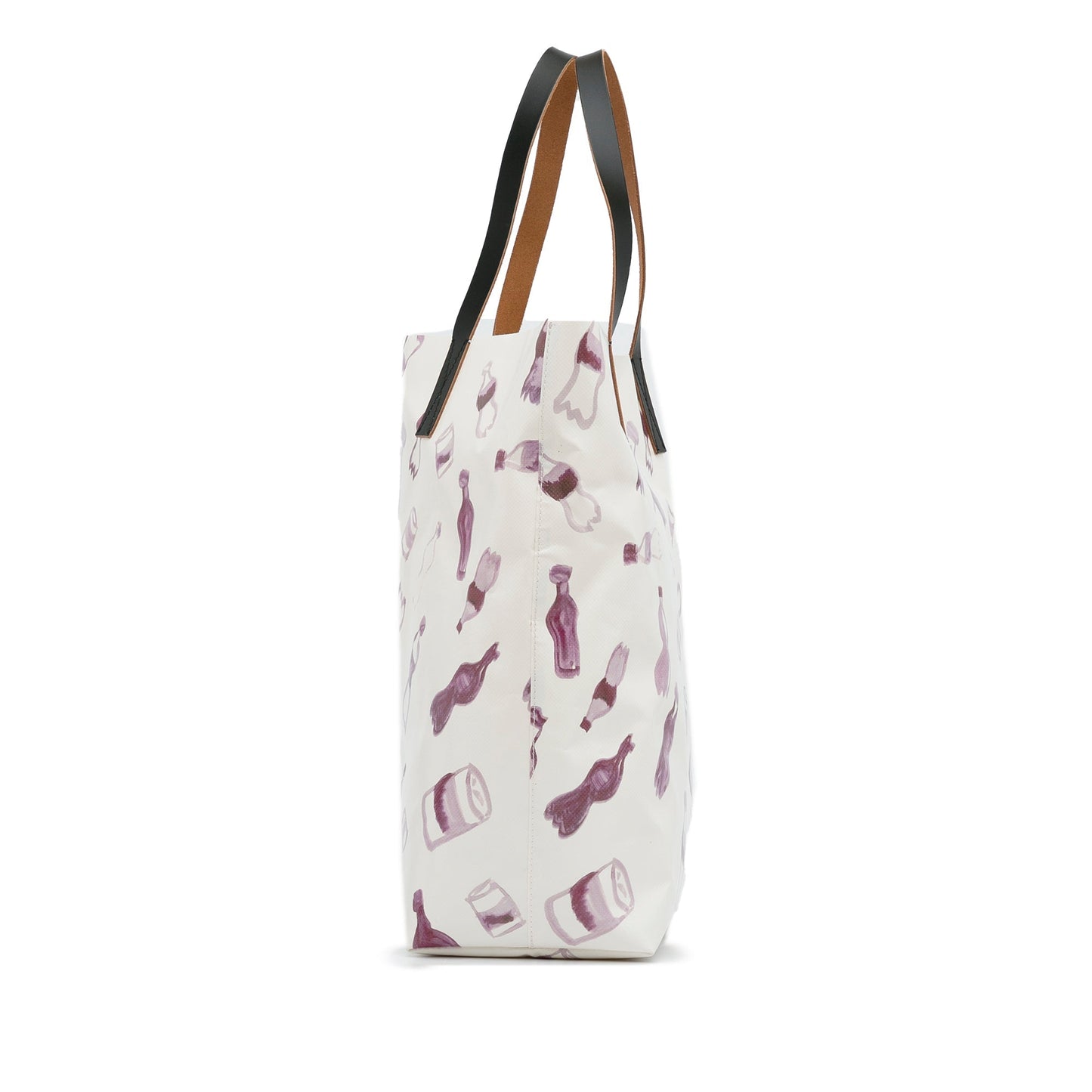 White Marni Printed Tote Bag