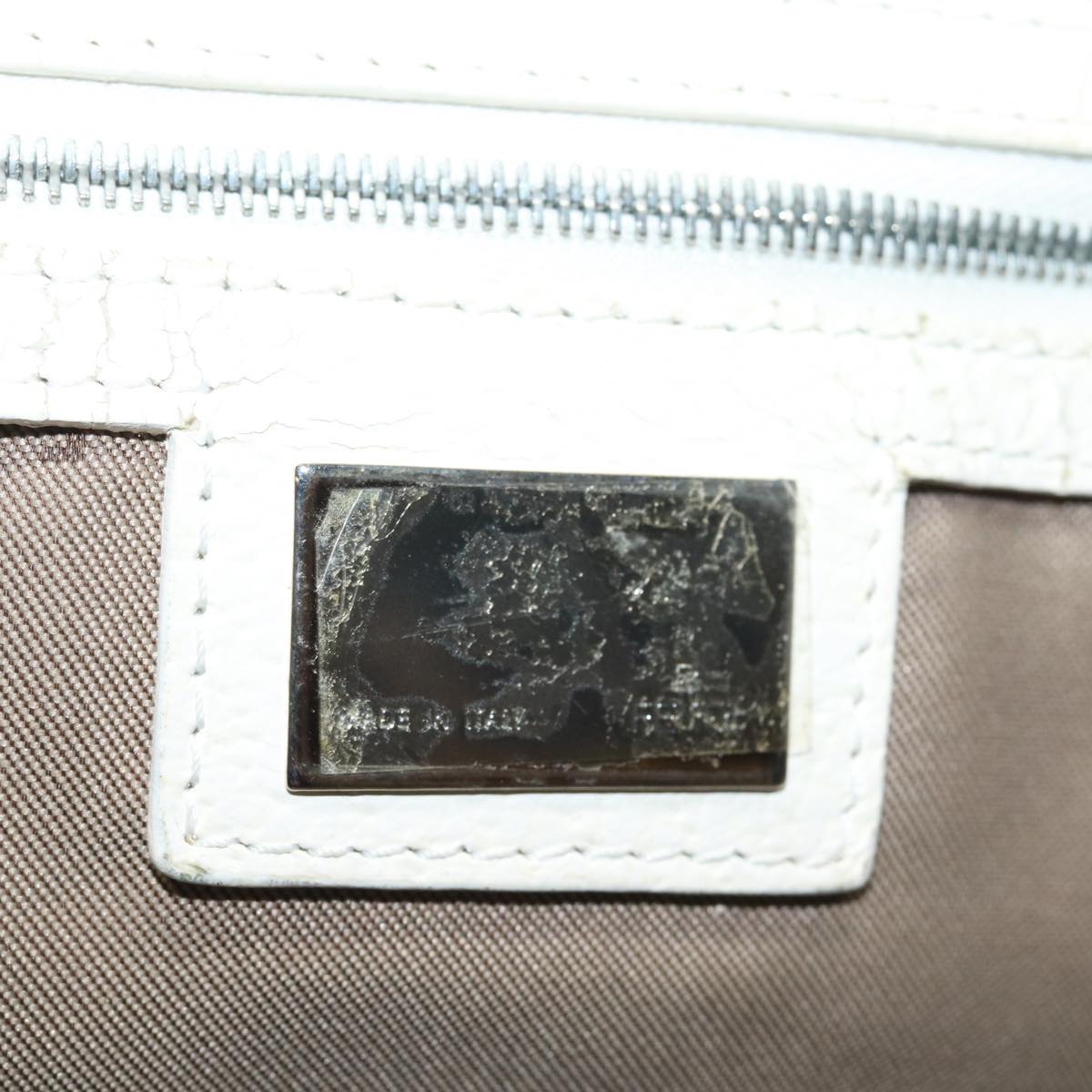 FENDI Tote Bag Canvas Light Blue 124290 77643