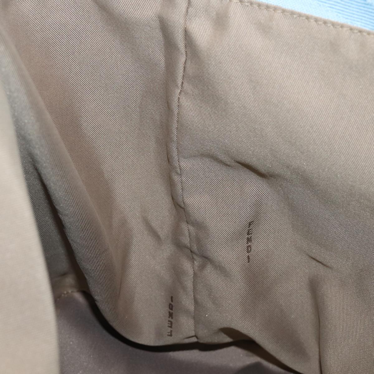 FENDI Tote Bag Canvas Light Blue 124290 77643