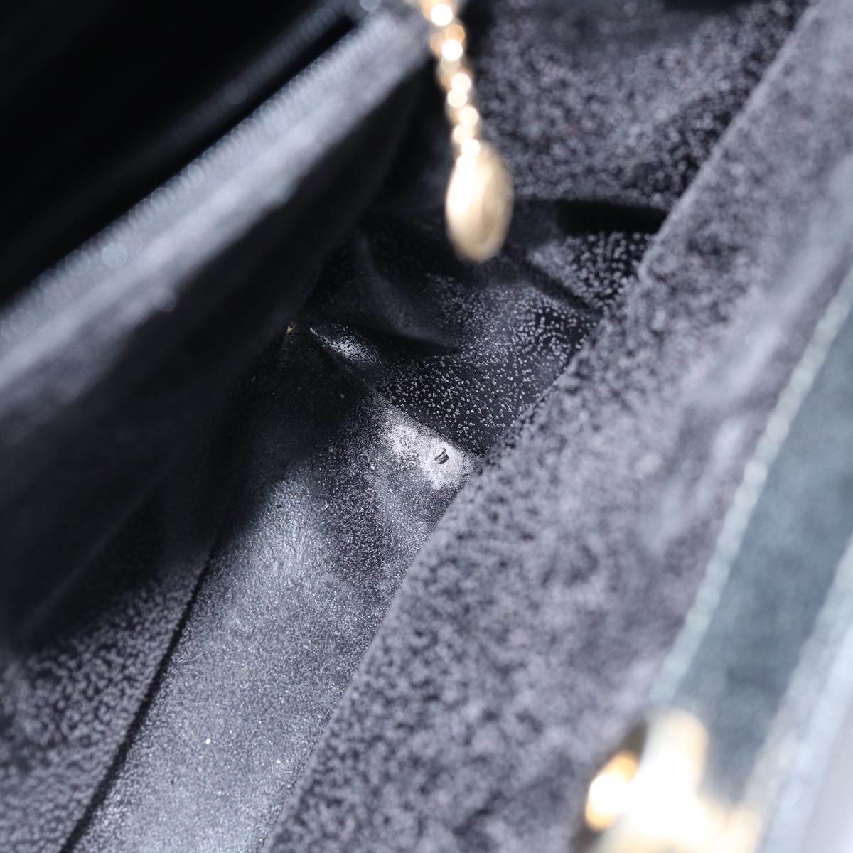 GUCCI Bamboo Hand Bag Leather Black 002 2853 0260 0 77668