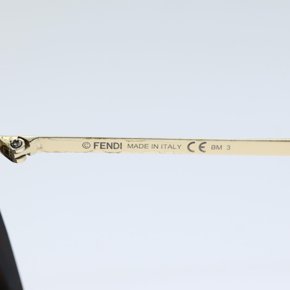 FENDI Zucca Canvas Sunglasses Black 77748