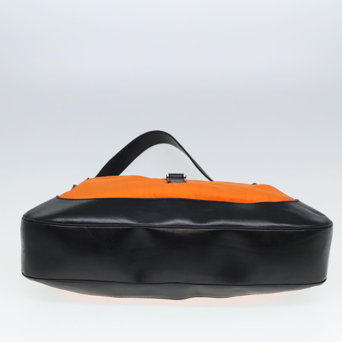 GUCCI Jackie Shoulder Bag Canvas Outlet Orange 77825