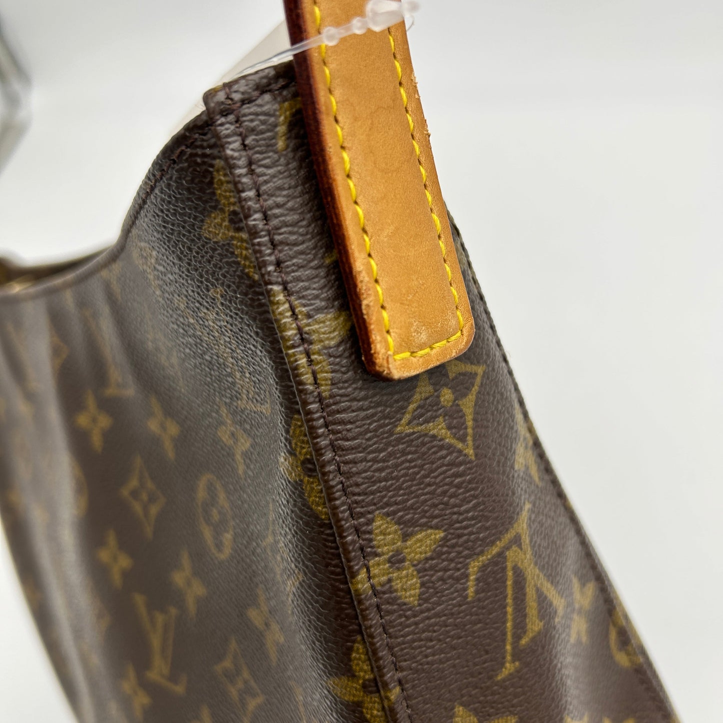 Louis Vuitton Looping GM Monogram Canvas Shoulder Bag Brown Large
