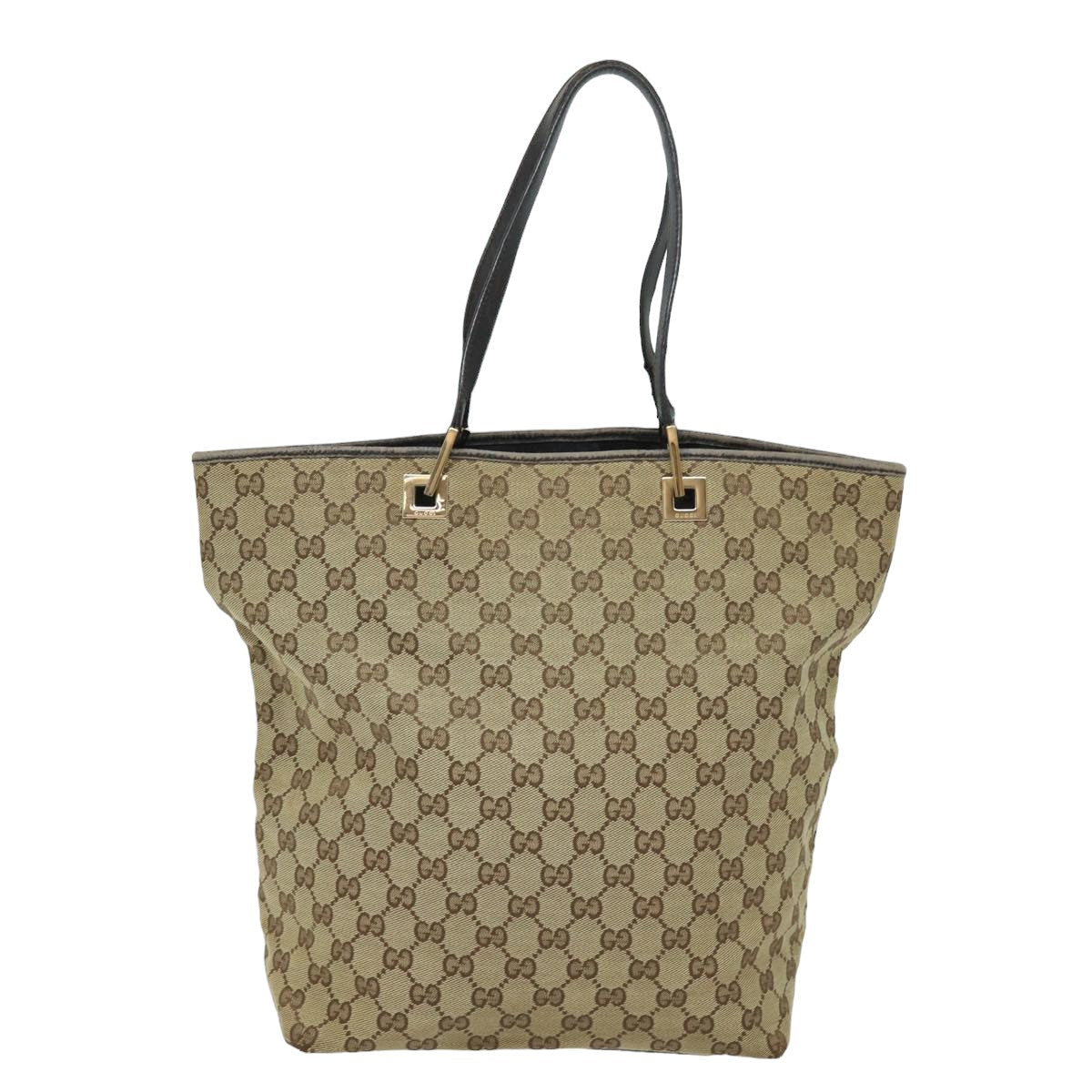GUCCI GG Canvas Tote Bag Beige 002 1098 78094