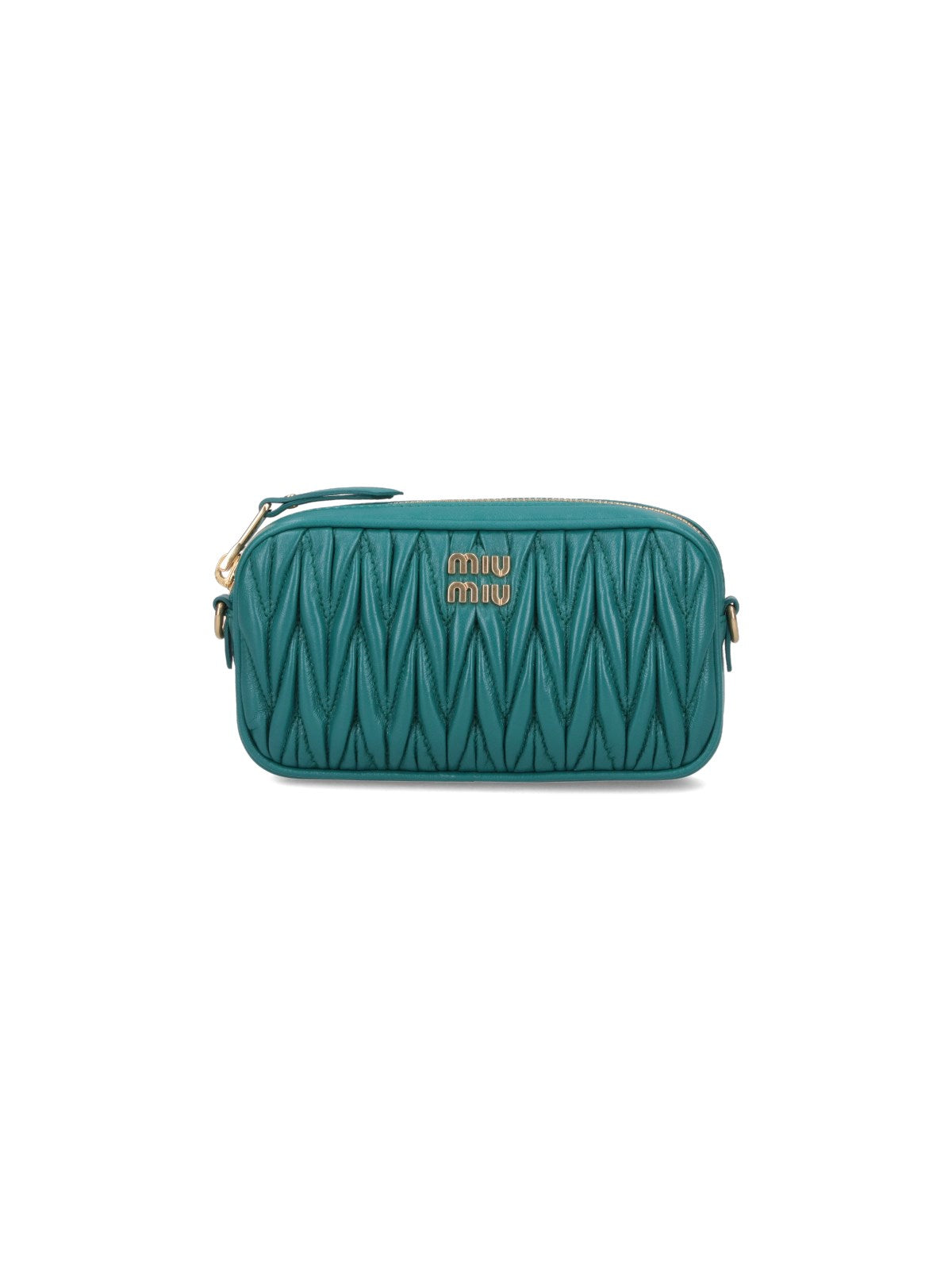 Miu Miu Women MatelassÃƒÆ’Ã‚Â© Nappa Pouch