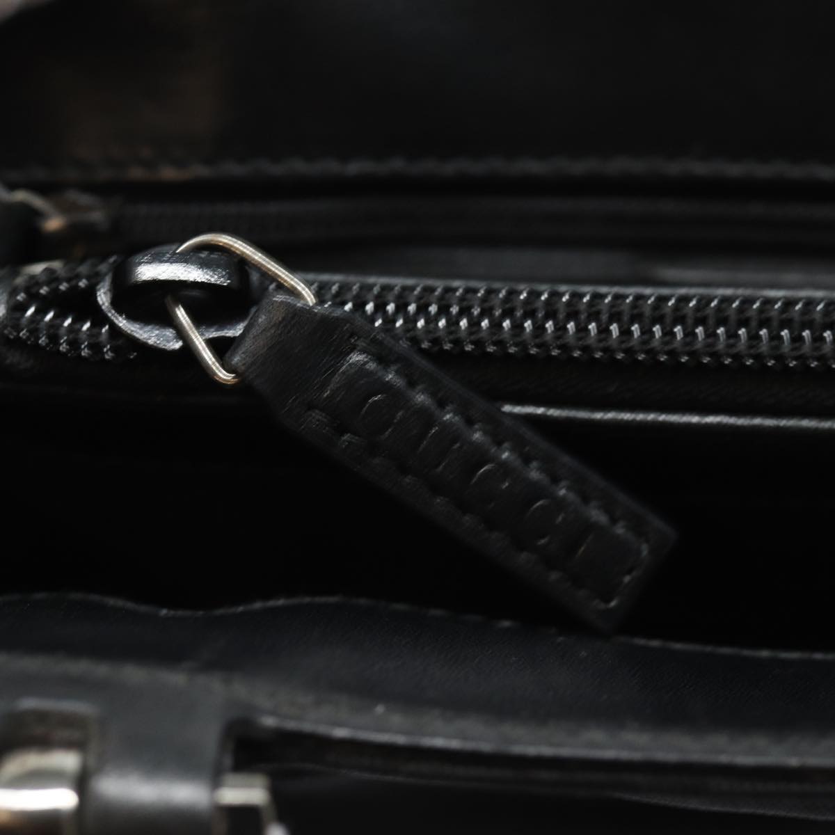 GUCCI Hand Bag Nylon Black 002 1024 78218