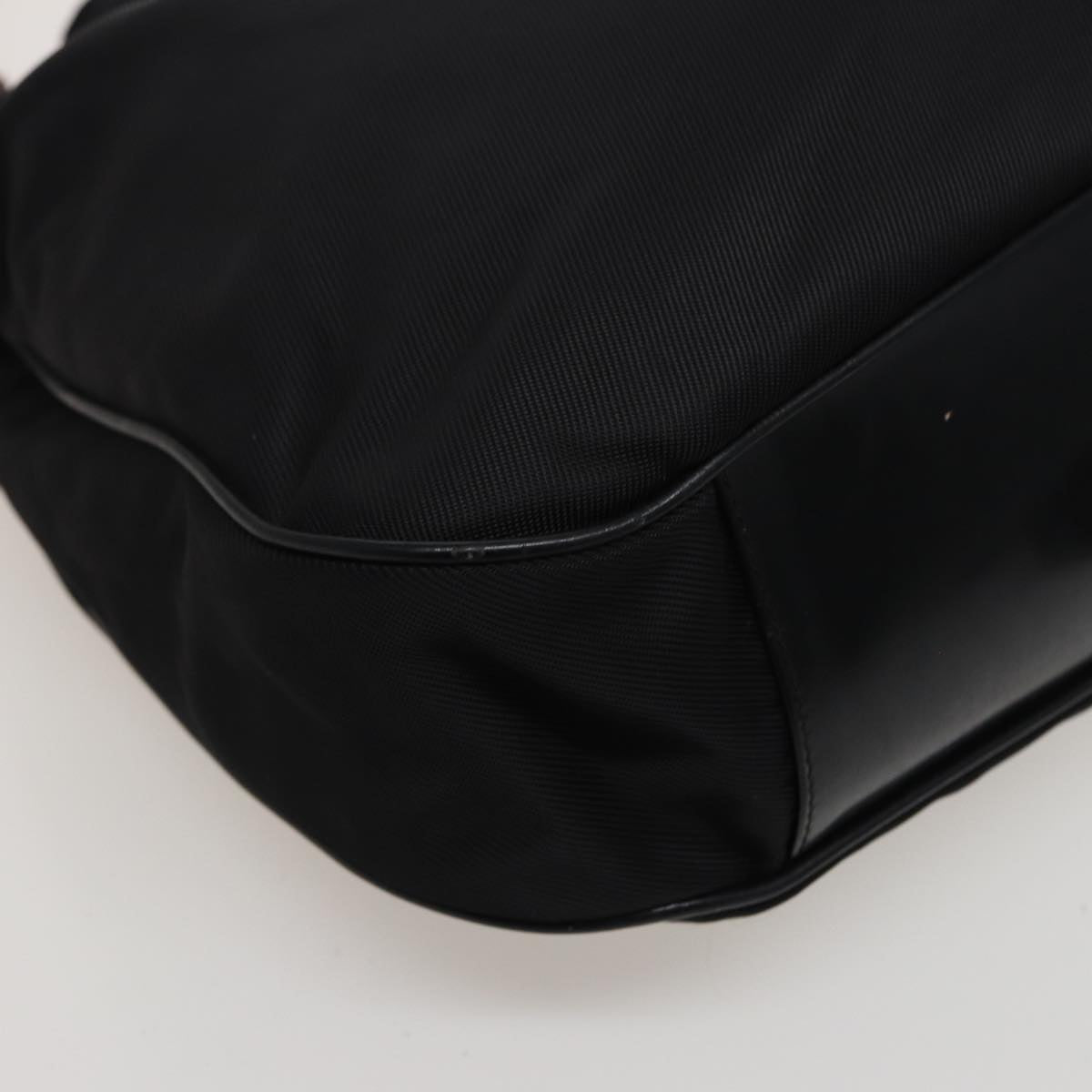 GUCCI Shoulder Bag Nylon Black 001 1998 1577 78240