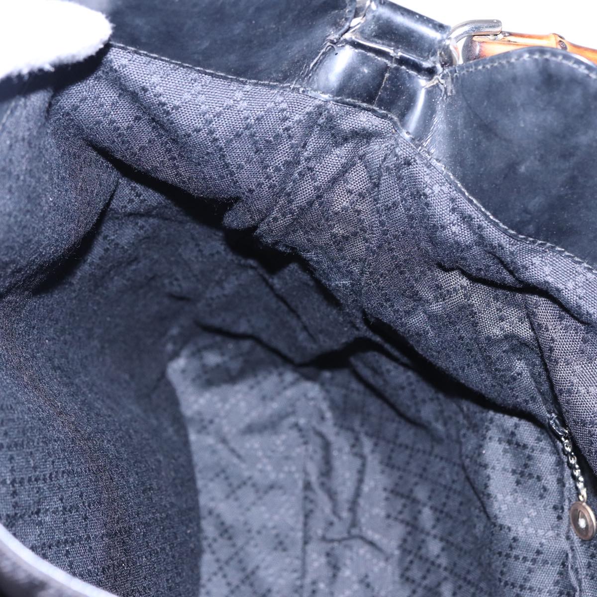 GUCCI Shoulder Bag Nylon Black 001 1998 1577 78240