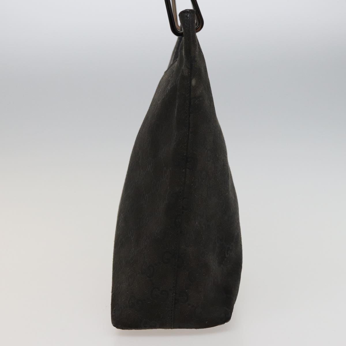 GUCCI GG Canvas Bamboo  Suede Gray 001 2046 3007 78243