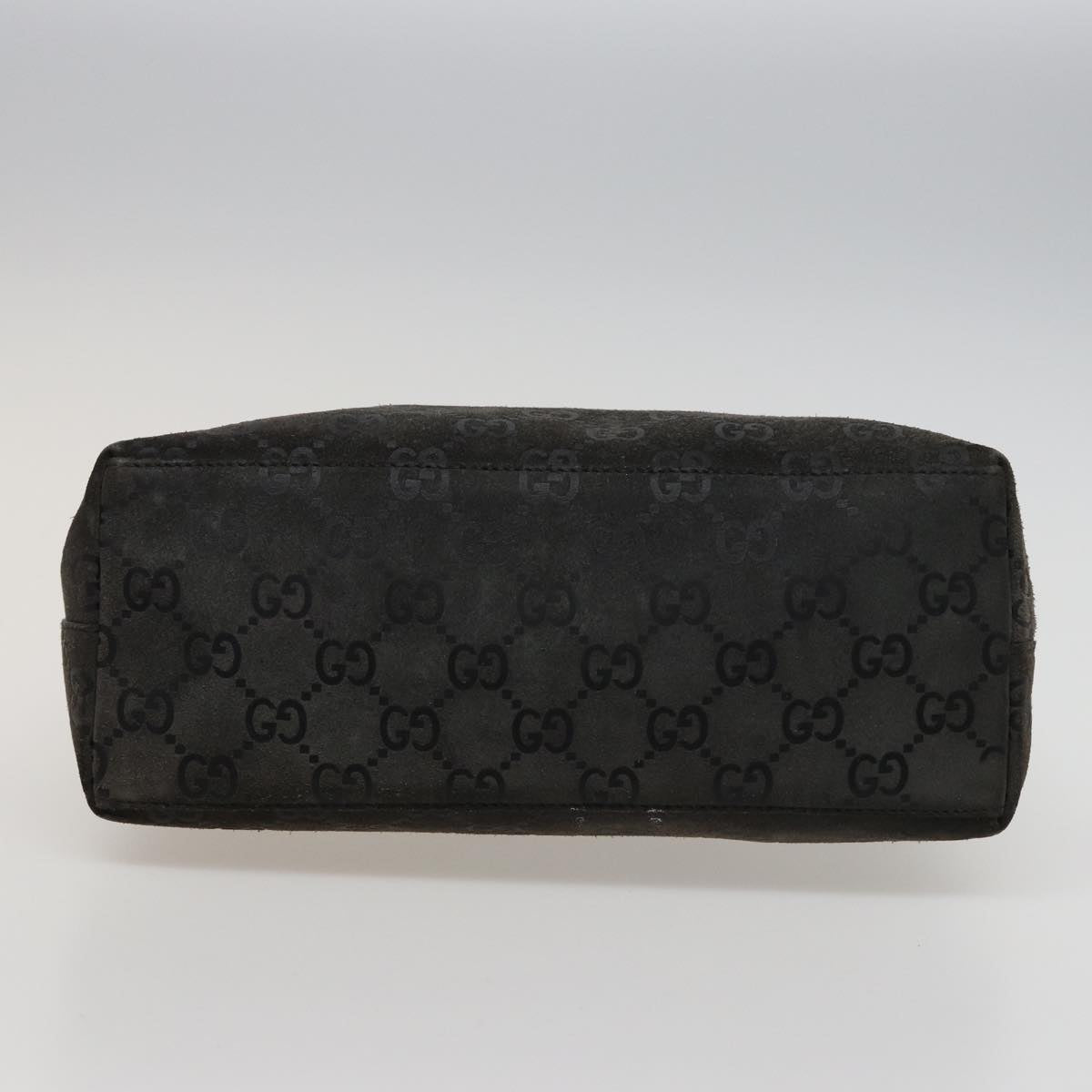 GUCCI GG Canvas Bamboo  Suede Gray 001 2046 3007 78243
