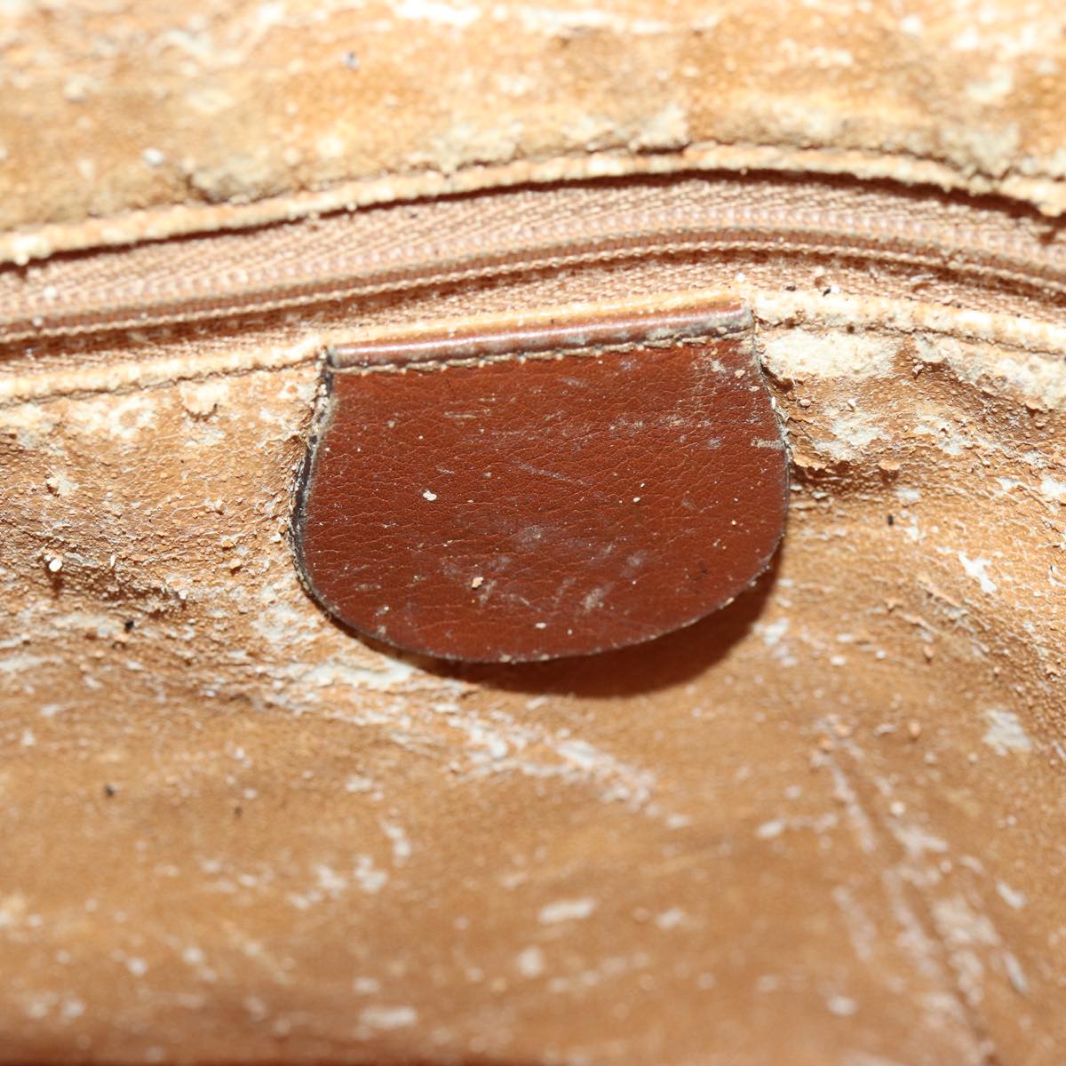 GUCCI Bamboo Shoulder Bag Leather 2way Brown 001 1638 78250