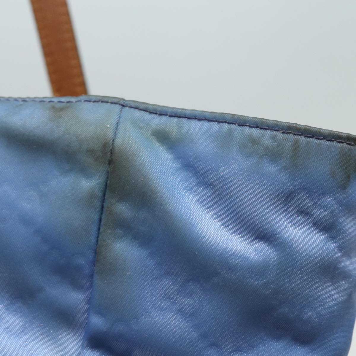GUCCI GG Canvas Tote Bag Blue 282439 78251