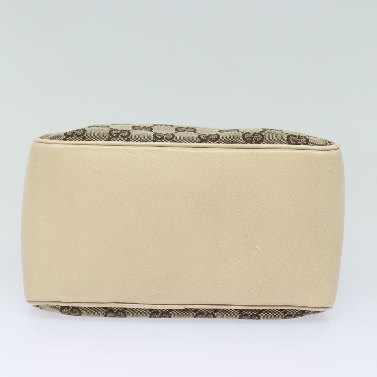GUCCI GG Canvas Shoulder Bag Beige 109143 78342
