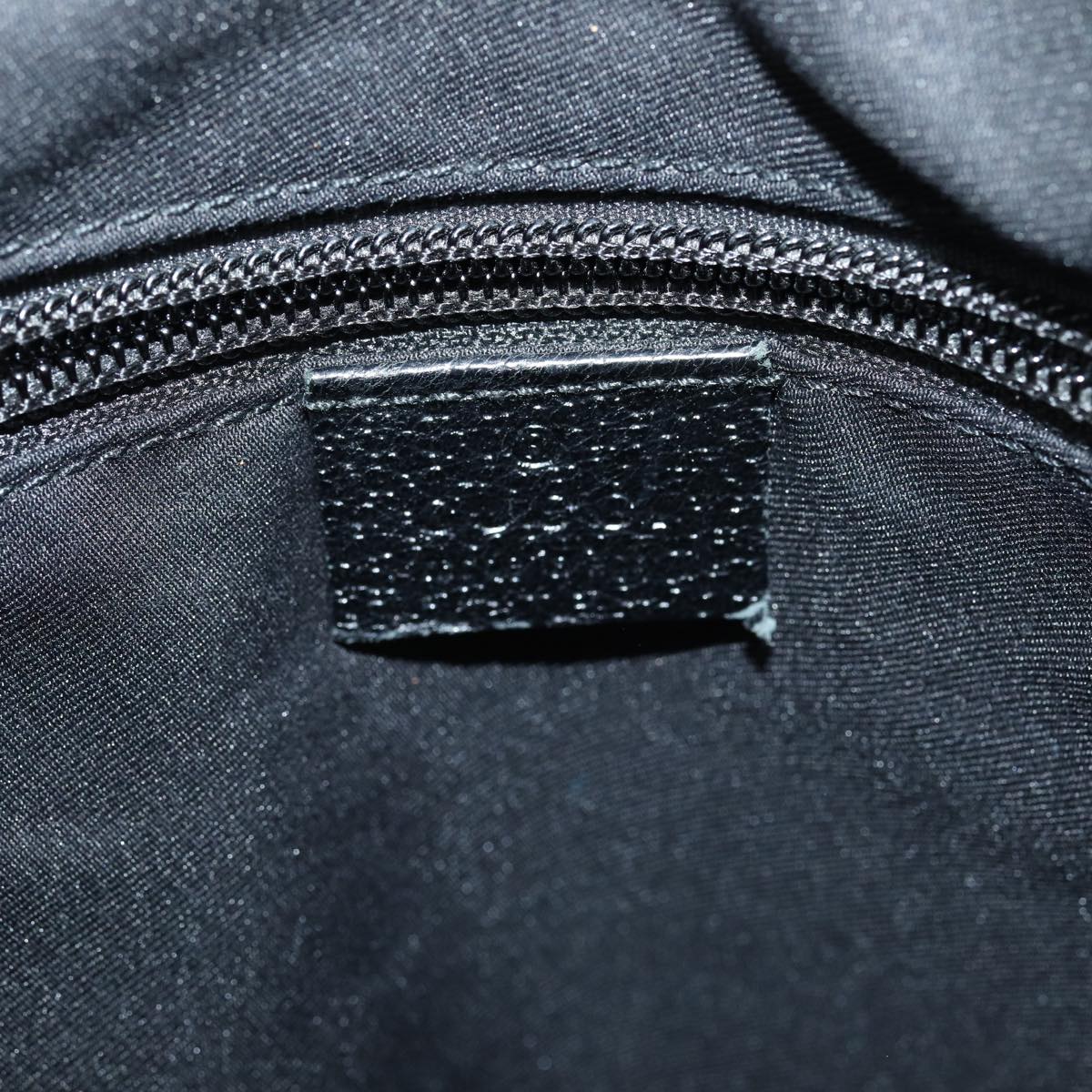 GUCCI GG Canvas Shoulder Bag Black 131211 78361