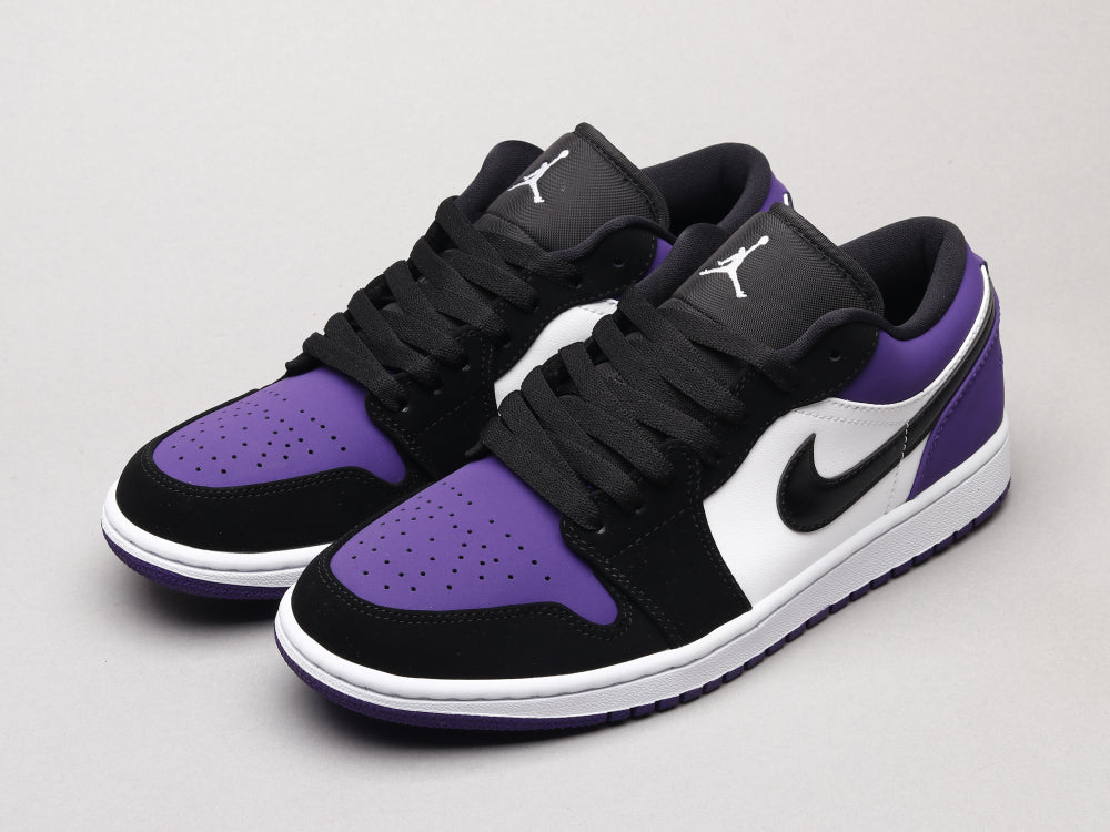 GLM - AJ1 black and purple toes
